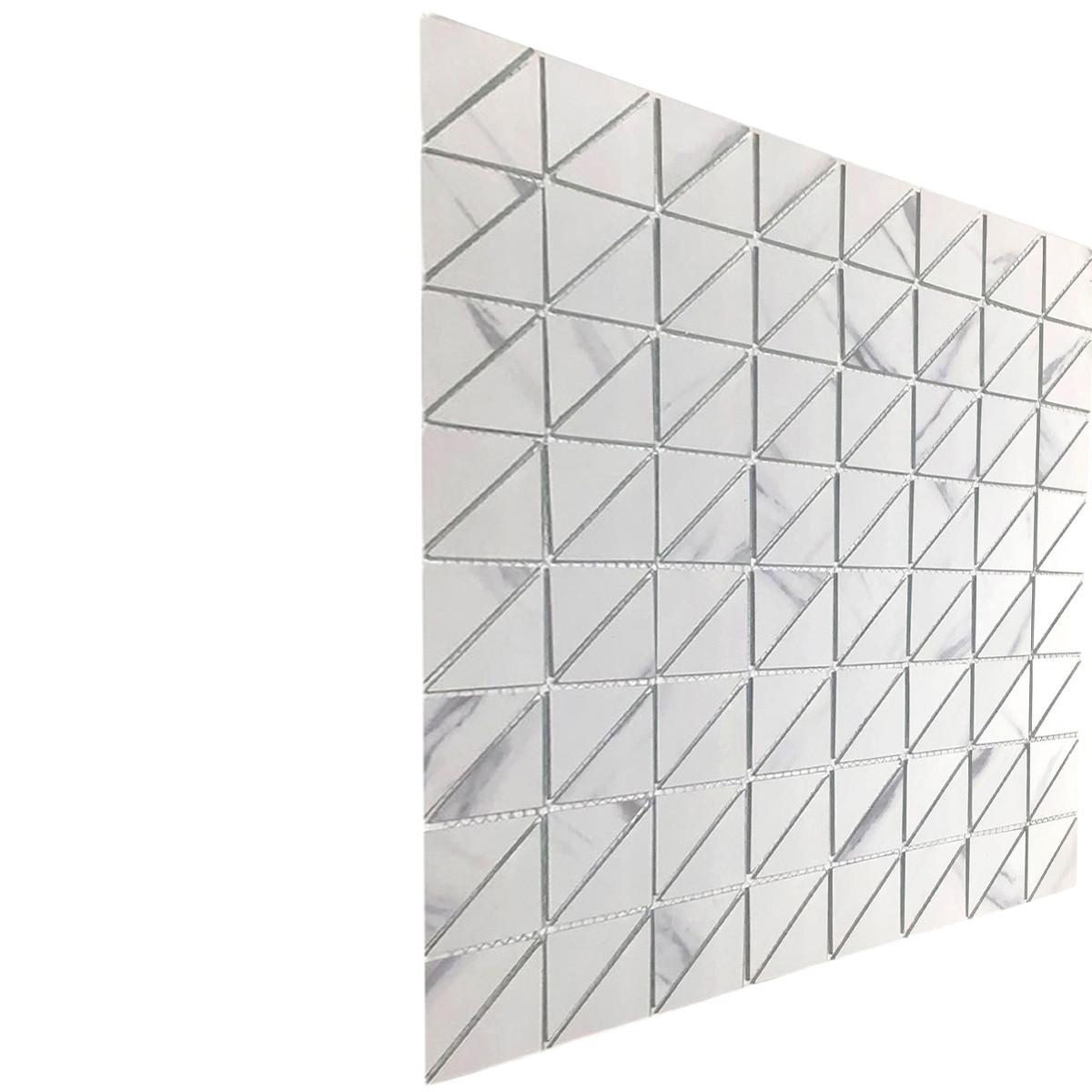 Art Deco Triangle 0.75" x 0.75" Glass Mosaic Tile