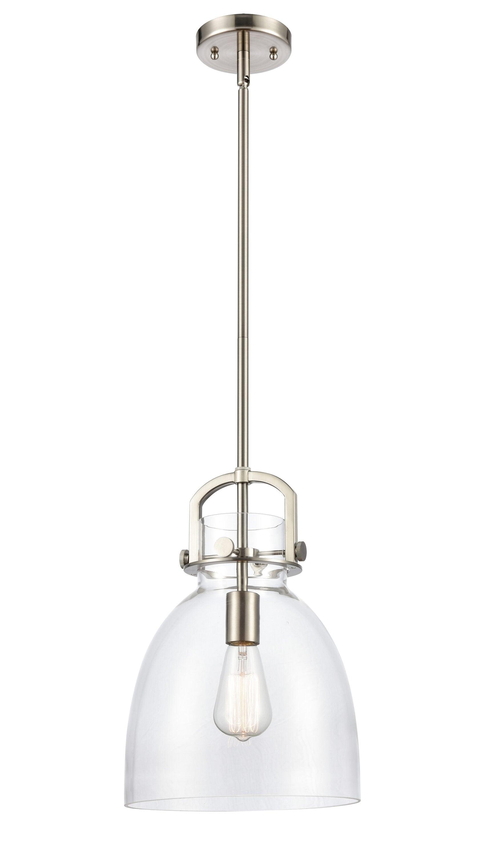 Newton Brushed Satin Nickel Mini Pendant Light