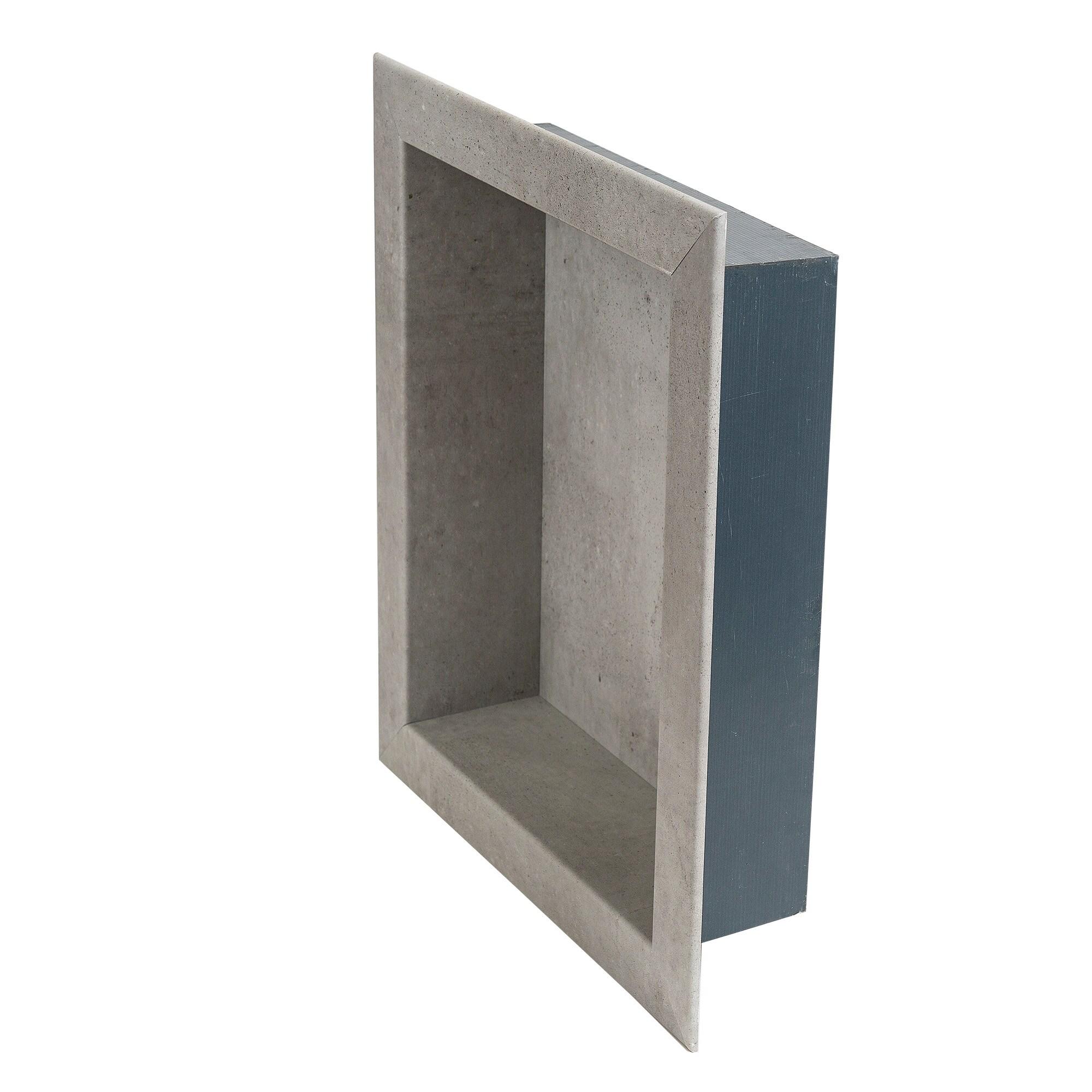Palisade Palisade 17.5 in. x 15.5 in. Vinyl Waterproof Shower Niche Insert