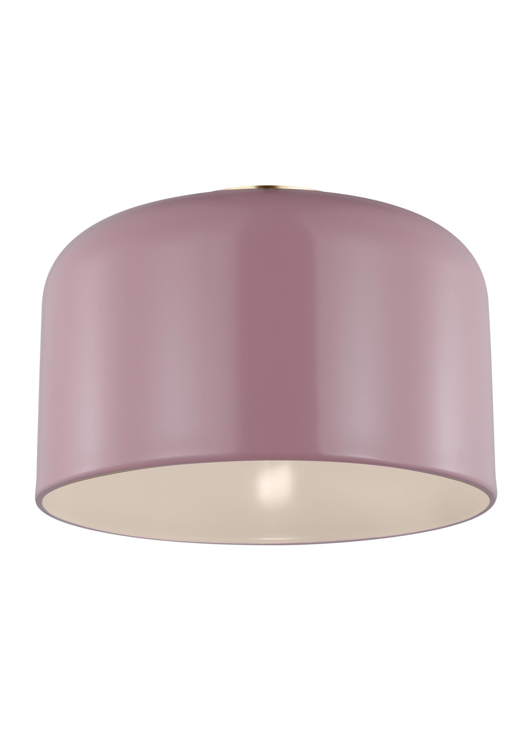 Olaf Flush Mount Light - Rose / 10.75"Dia