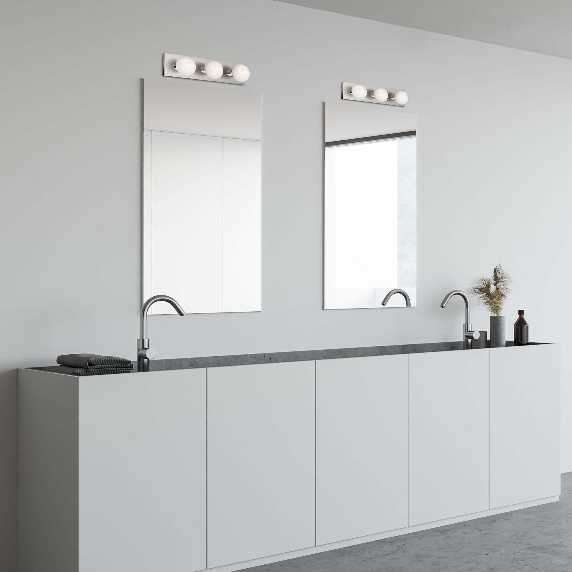 3 - Light Dimmable Bath Bar