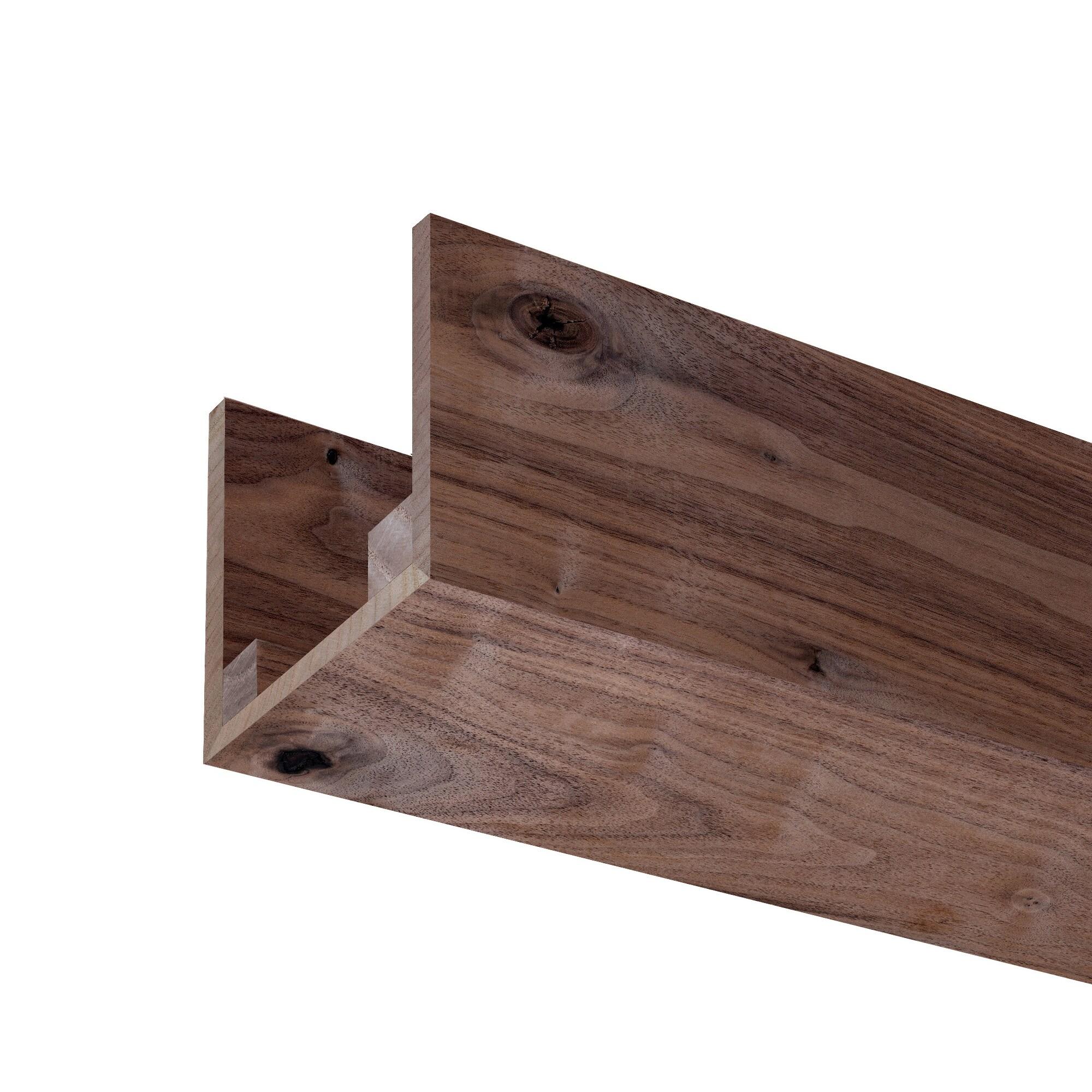 Ornamental Mouldings Rustic Box Beam Walnut