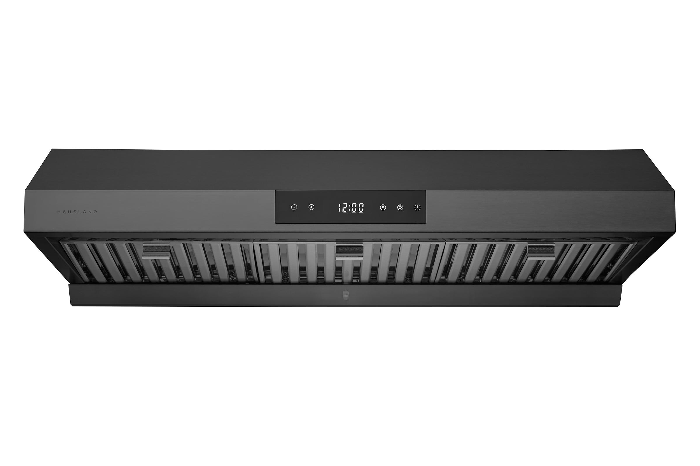 Hauslane Hauslane Range Hood 30 Inch - Under Cabinet Range Hood 30" Stainless Steel Kitchen Hood, Vent Hood 30 Inches, Stove Vent Hood for Kitchen, Vent Hoods 30 Inch with LED - Chef Series PS18 UC-PS18BSS-36