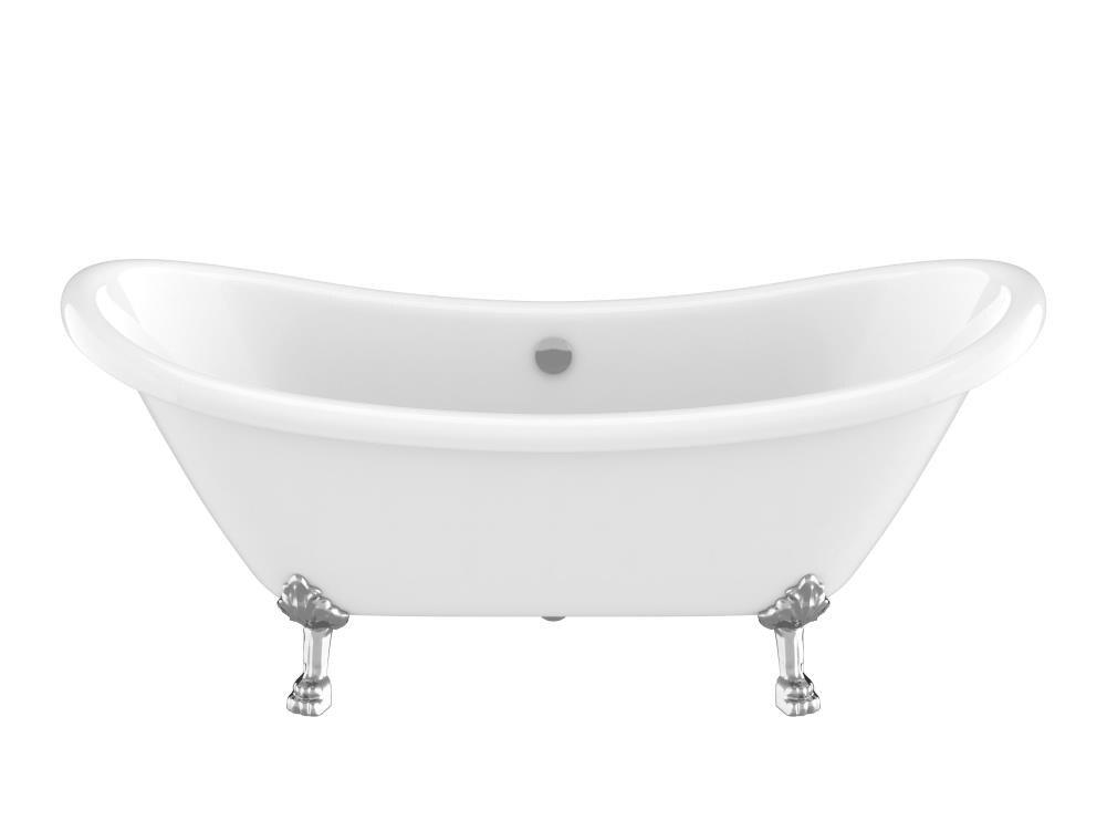 Belissima Series 69.29'' x 28.35'' Freestanding Soaking Acrylic Bathtub