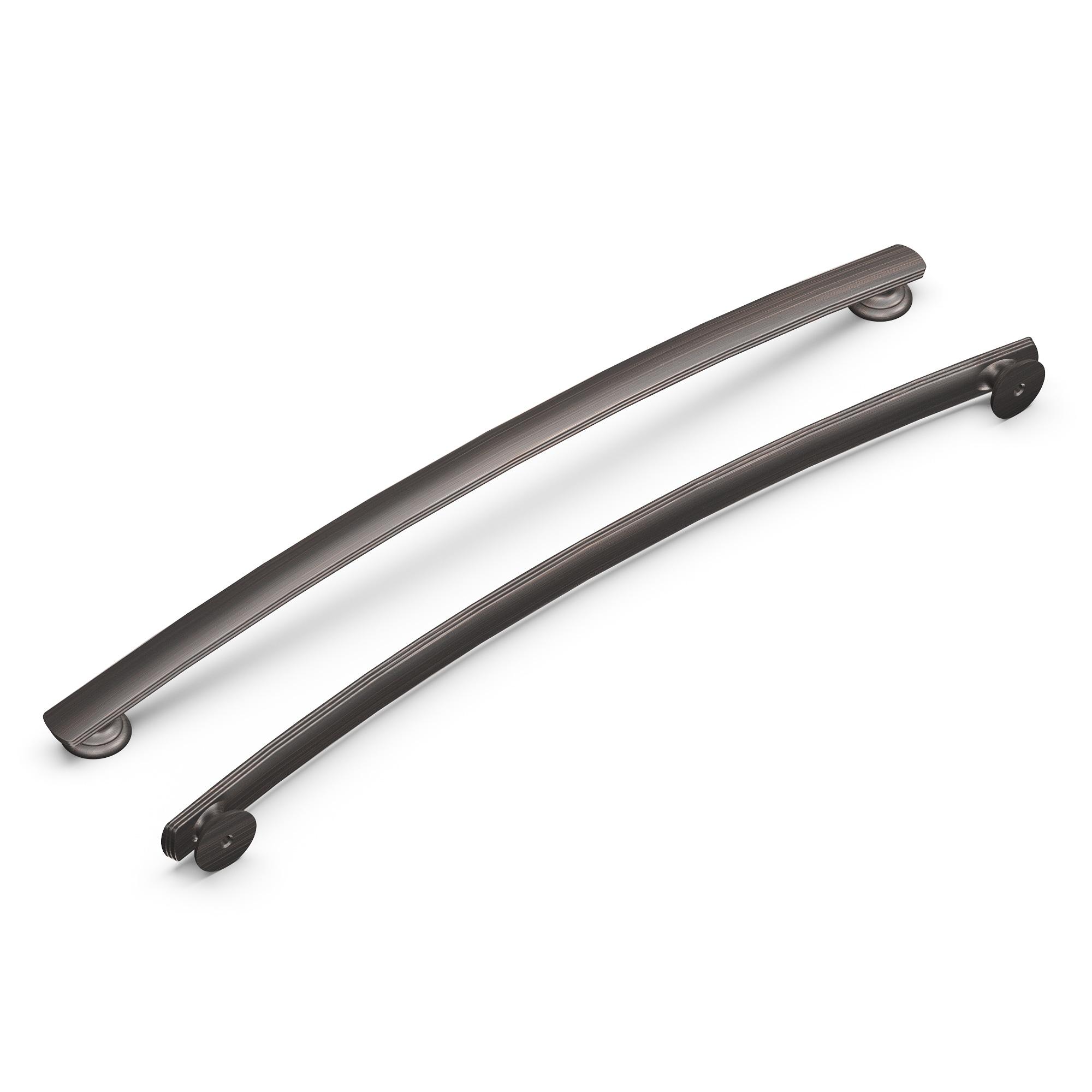 American Diner 12 in. Modern Arch Cabinet Pull Vintage Bronze Handle for Kitchen, Bathroom, and Furniture (1 Pack)