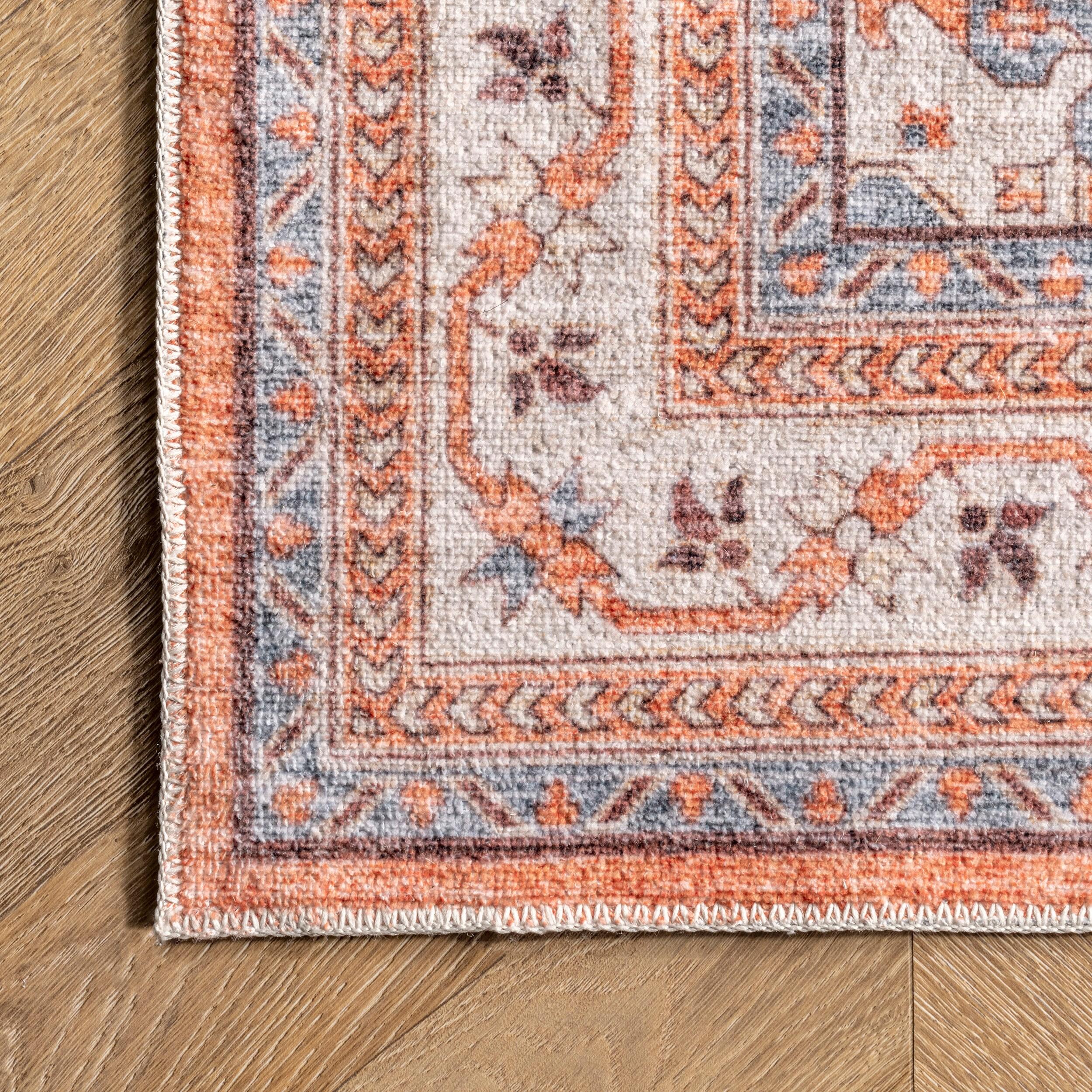 nuLOOM Sky Machine Washable Global Inspired Area Rug