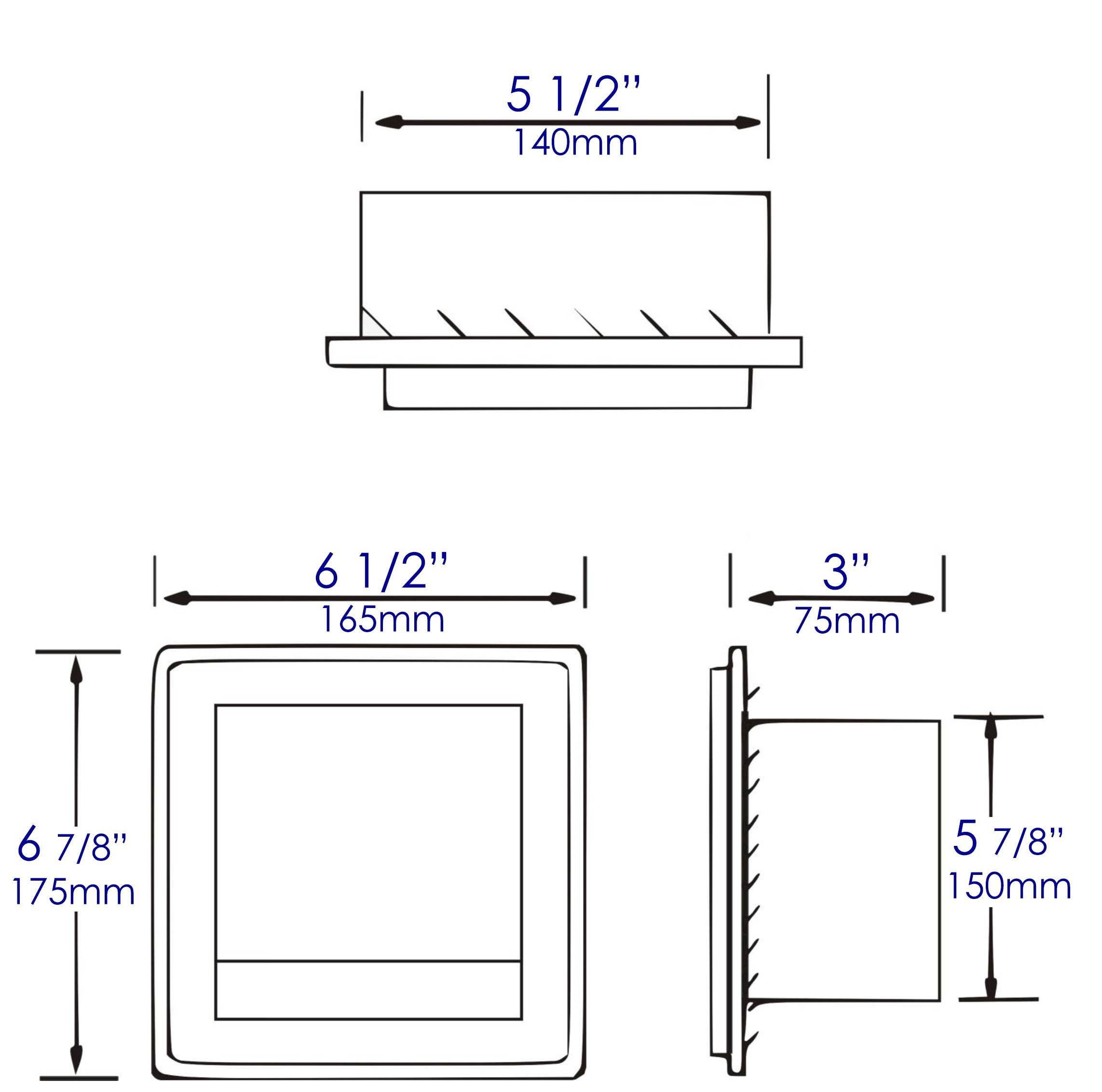 Recessed Toilet Paper Holder