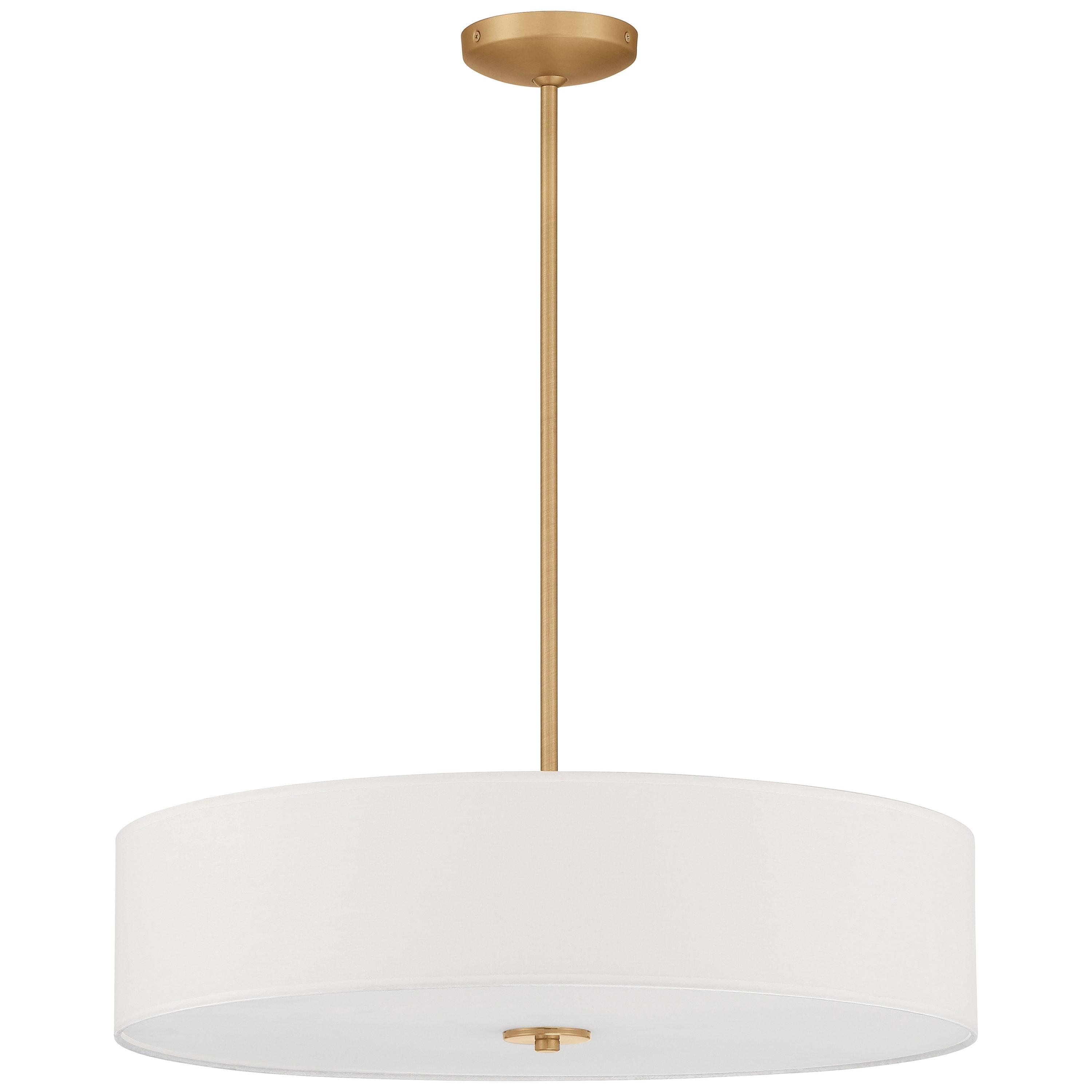 Access Lighting Mid Town 4 - Light Pendant in  Antique Brushed Brass