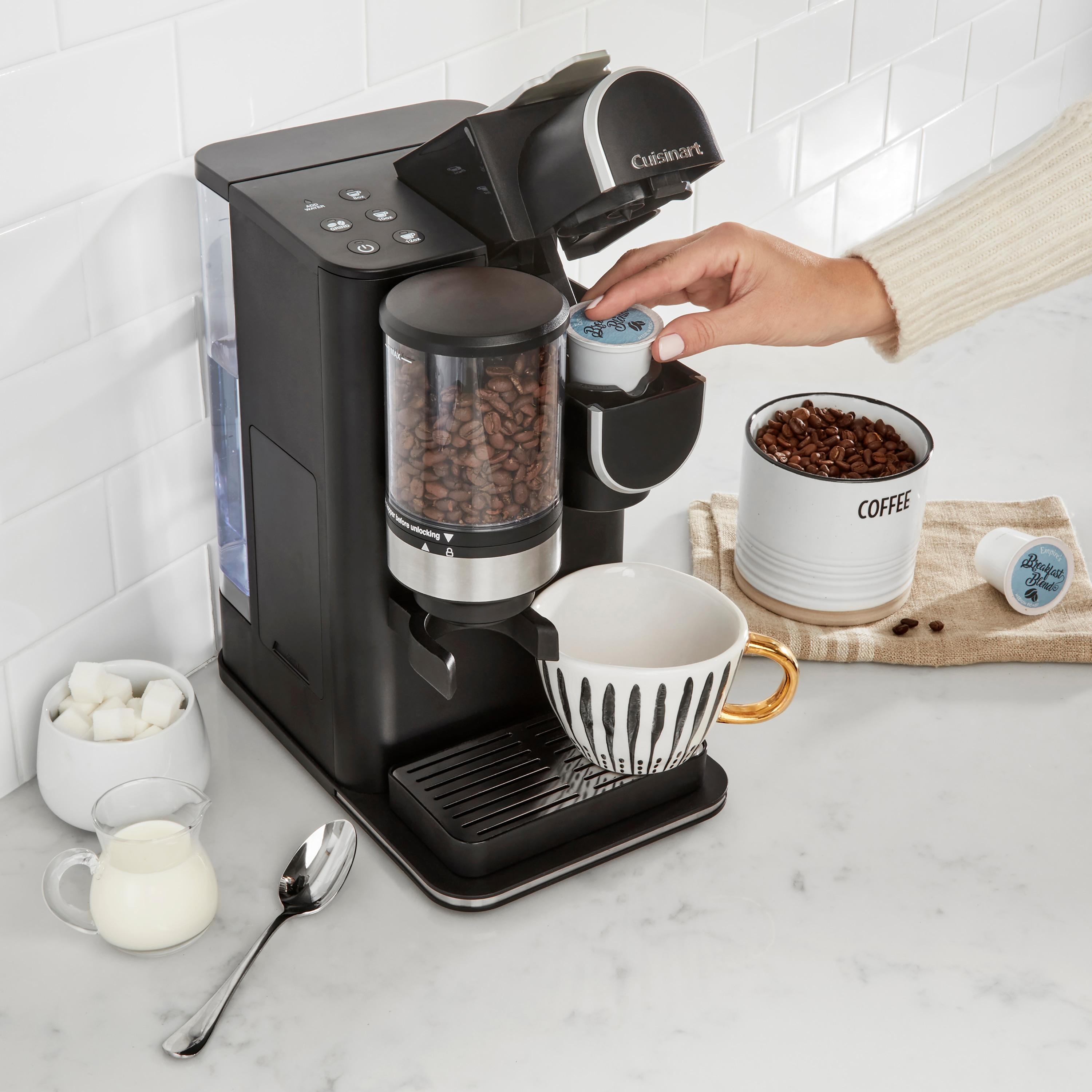 Cuisinart Grind & Brew Single-Serve Coffeemaker, 48-Ounce Removable Reservoir