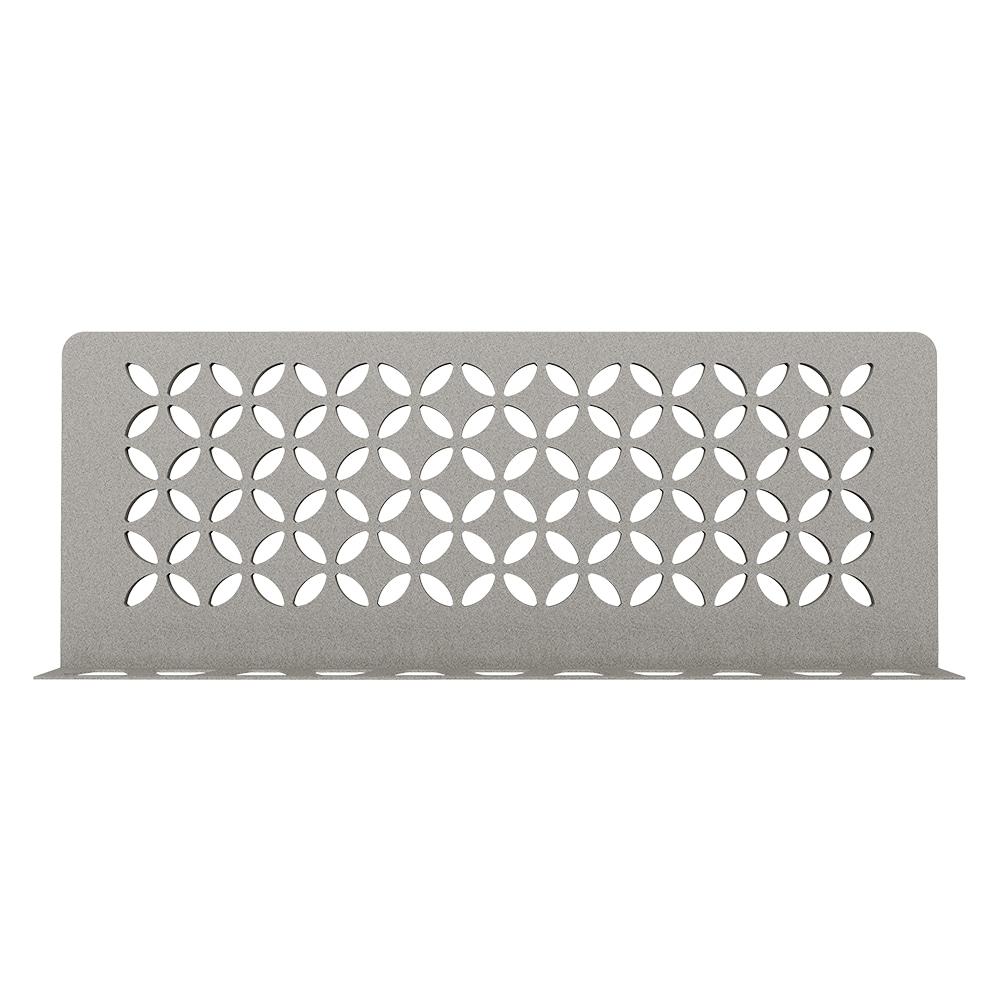 Systems Wall Shelf-W - Floral Design -Stone Grey - (SWS1D5TSSG) Kerdi-Line Shower Accessory