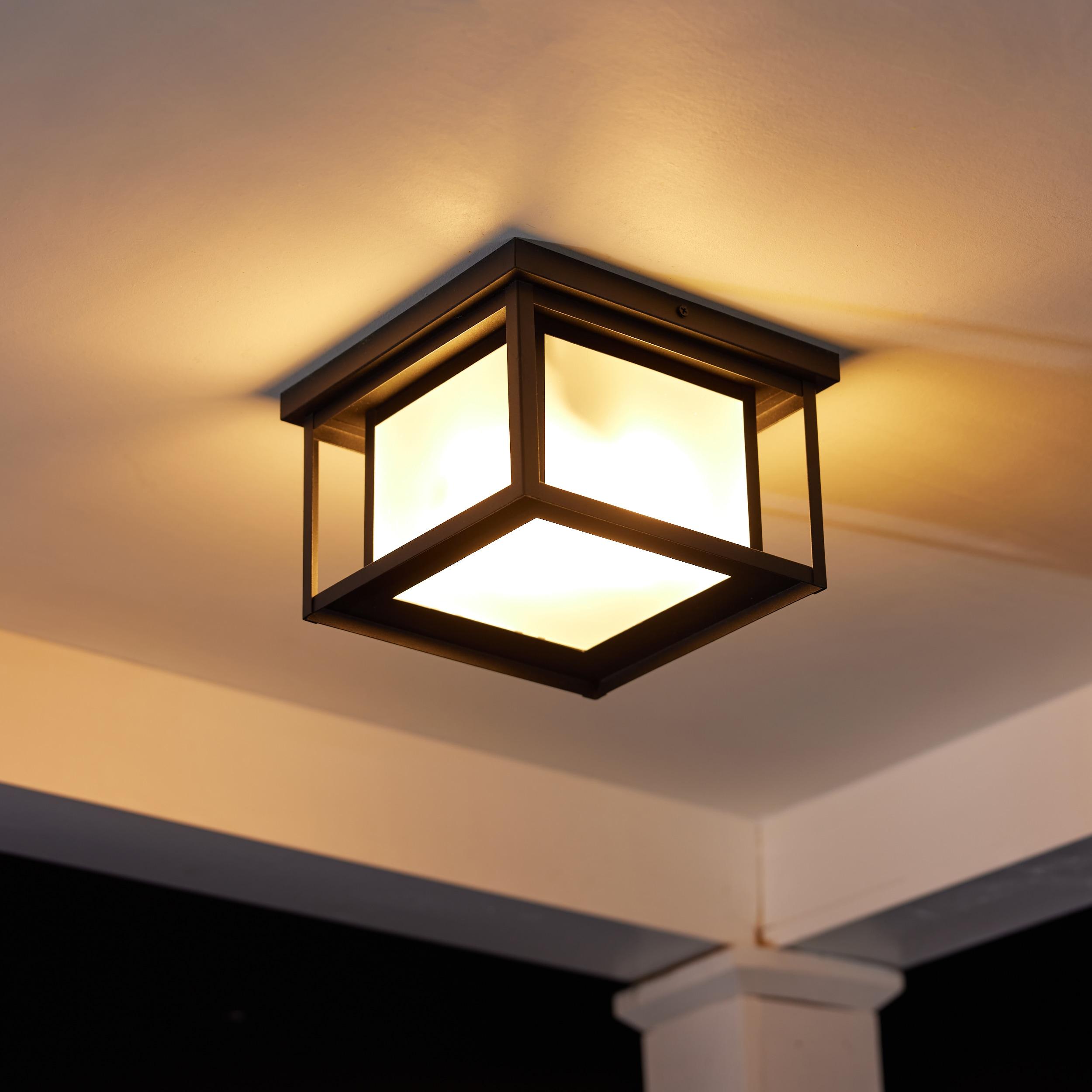 Vermont Square Outdoor Flush Mount