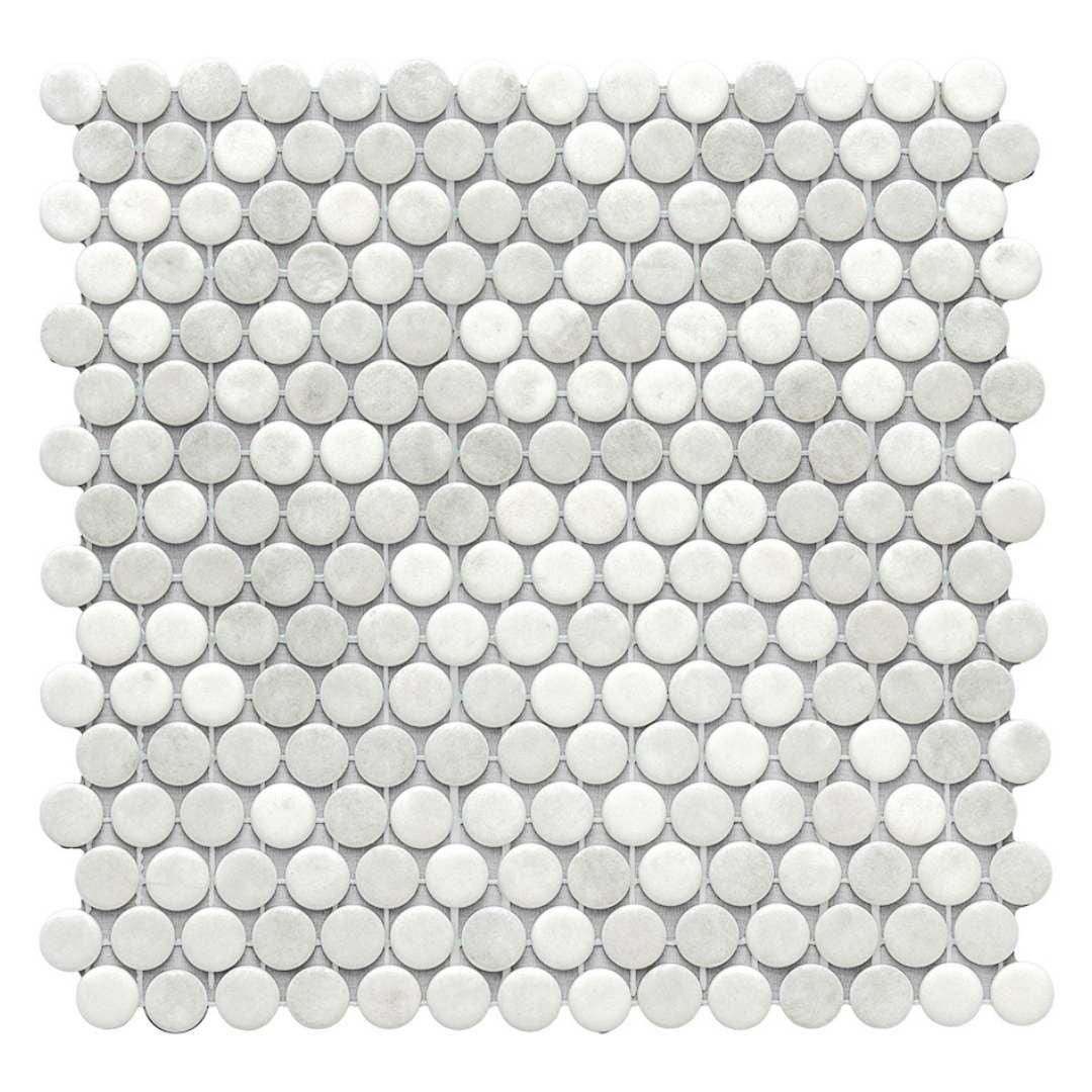 Eterna Penny 12"x12" Recycled Glass Mosaic Tile
