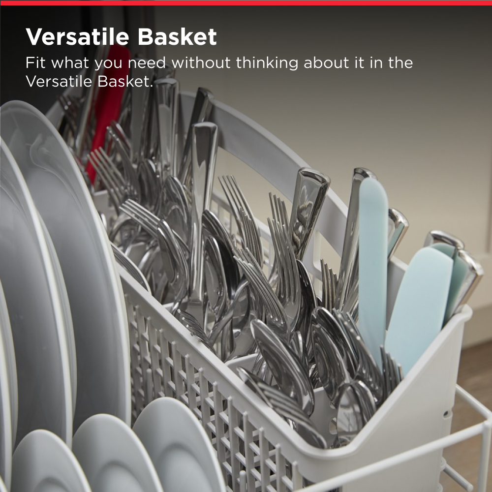 Amana ADB1400AMS Lavavajillas Empotrado con Mando Delantero, 59 dB