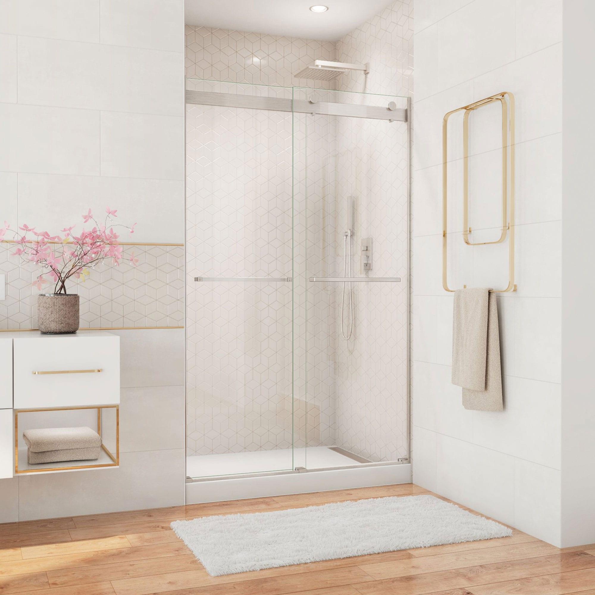 Essence 44" W x 76" H Frameless with ClearMax Technology Shower Door
