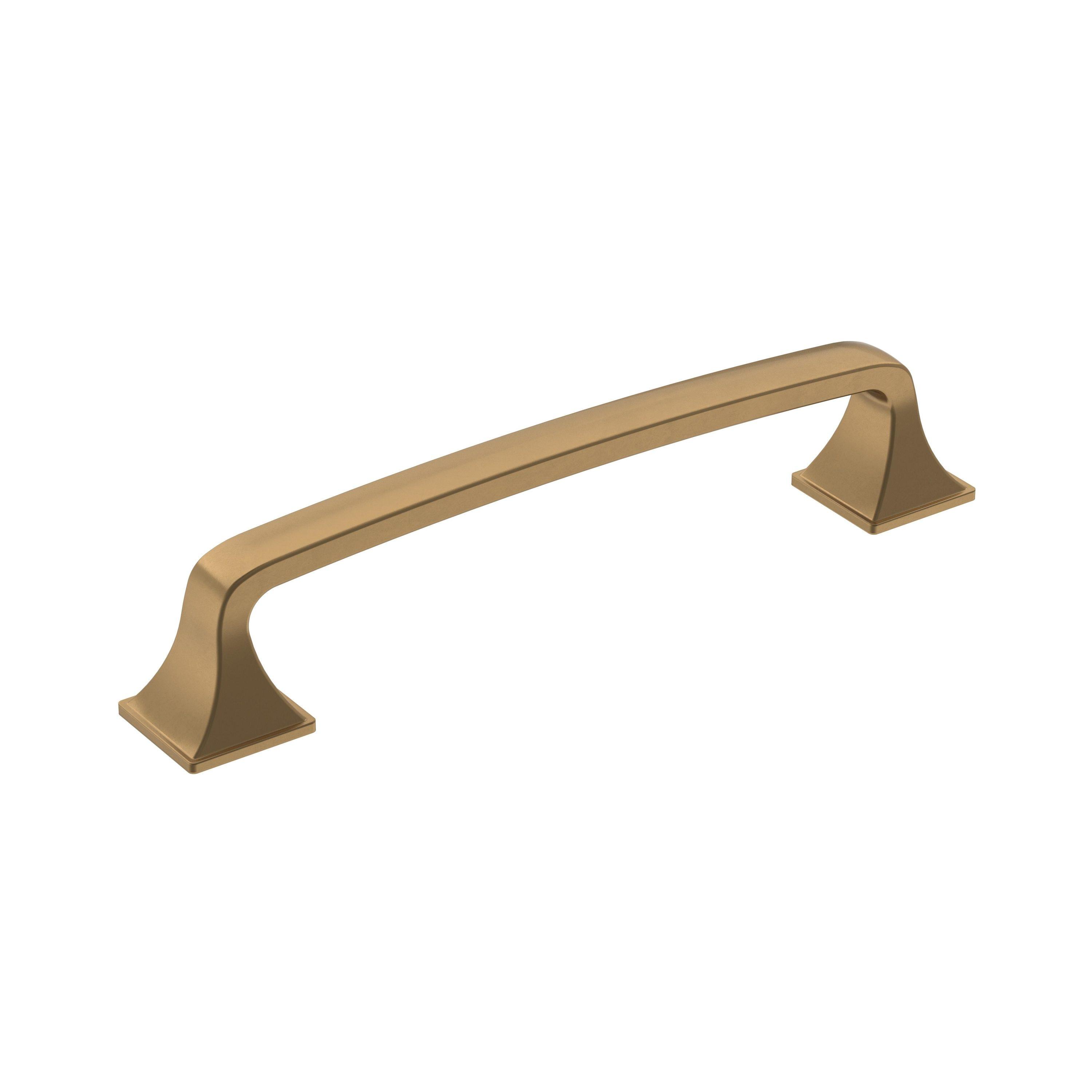 Amerock Ville 5-1/16 inch (128mm) Center-to-Center Champagne Bronze Cabinet Pull