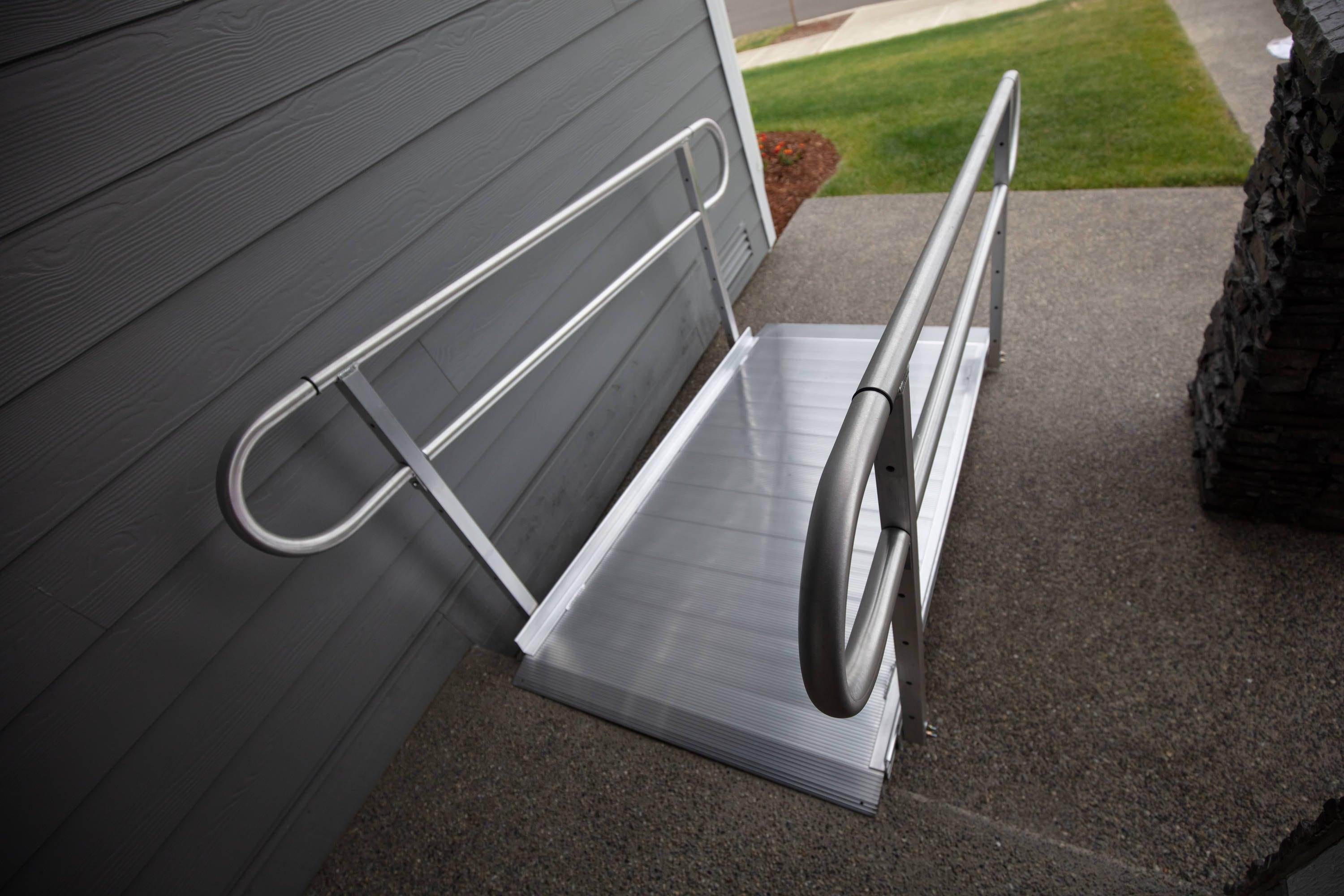 EZ-ACCESS GATEWAY 3G 9 Foot Solid Surface Aluminum Portable Wheelchair Ramp