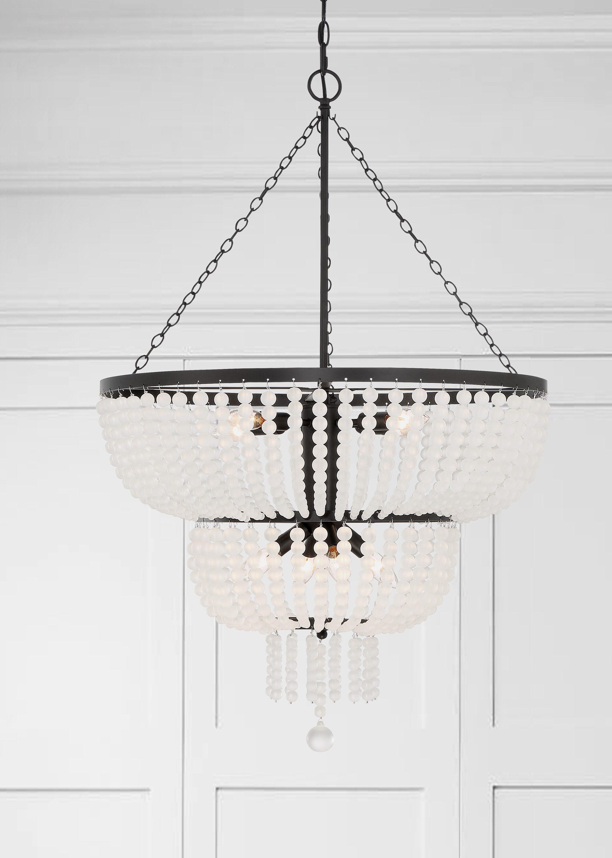 Crystorama Lighting - Eight Light Chandelier - Rylee - 8 Light Chandelier in