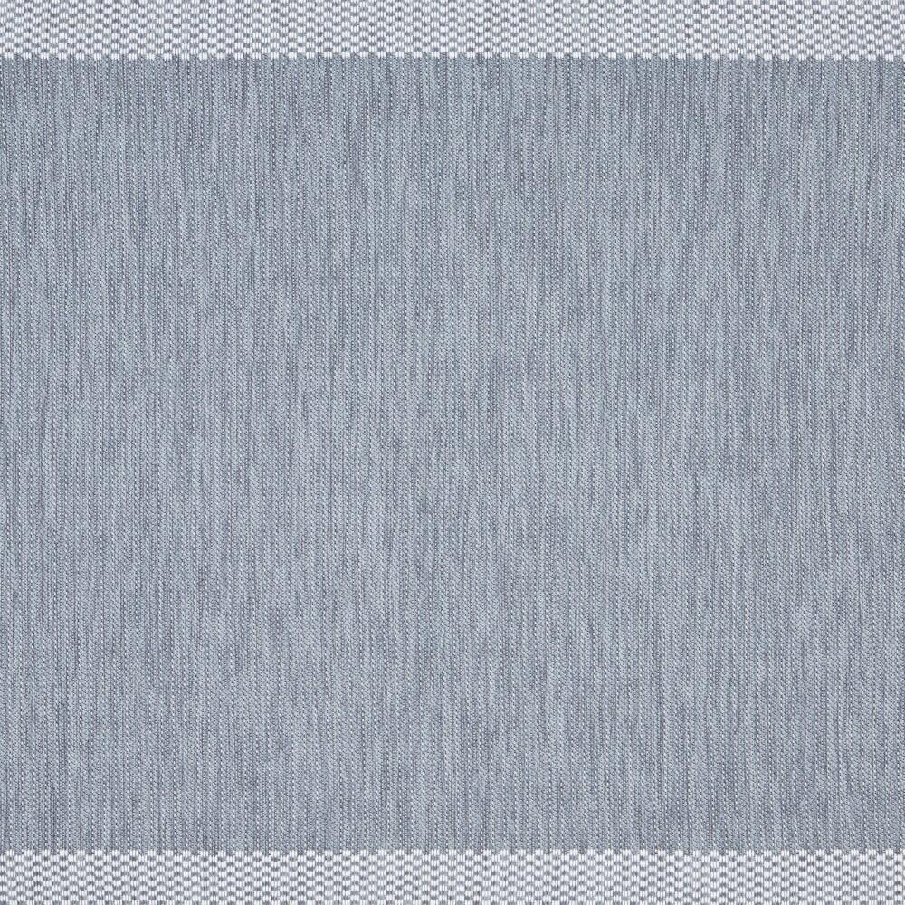 Martha Stewart Mira Modern Heathered Anti-Fatigue Air-Infused Kitchen Mat, Blue, 19.6"x39"