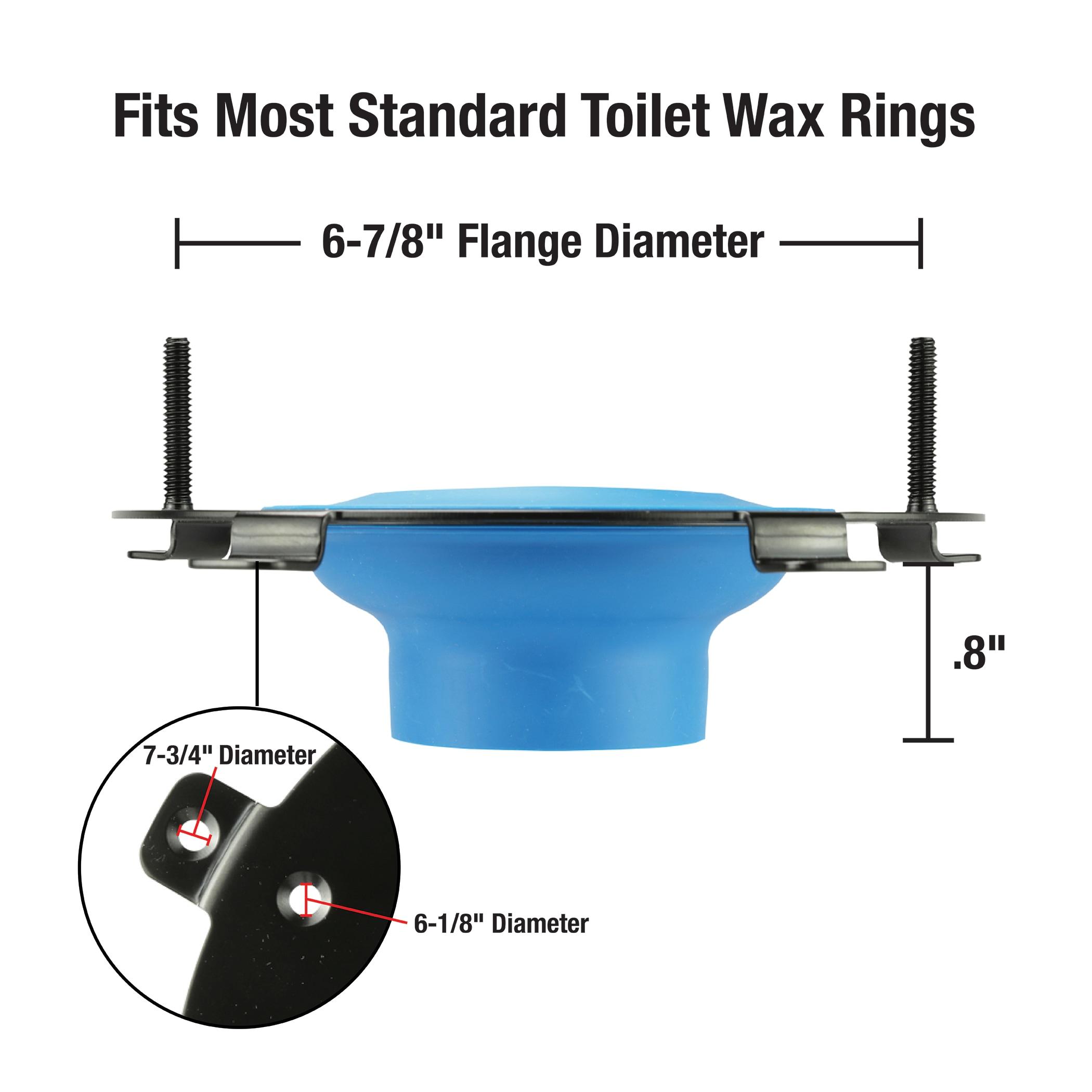 Danco Hydroseat Toilet Flange Repair Kit, New (10672X)