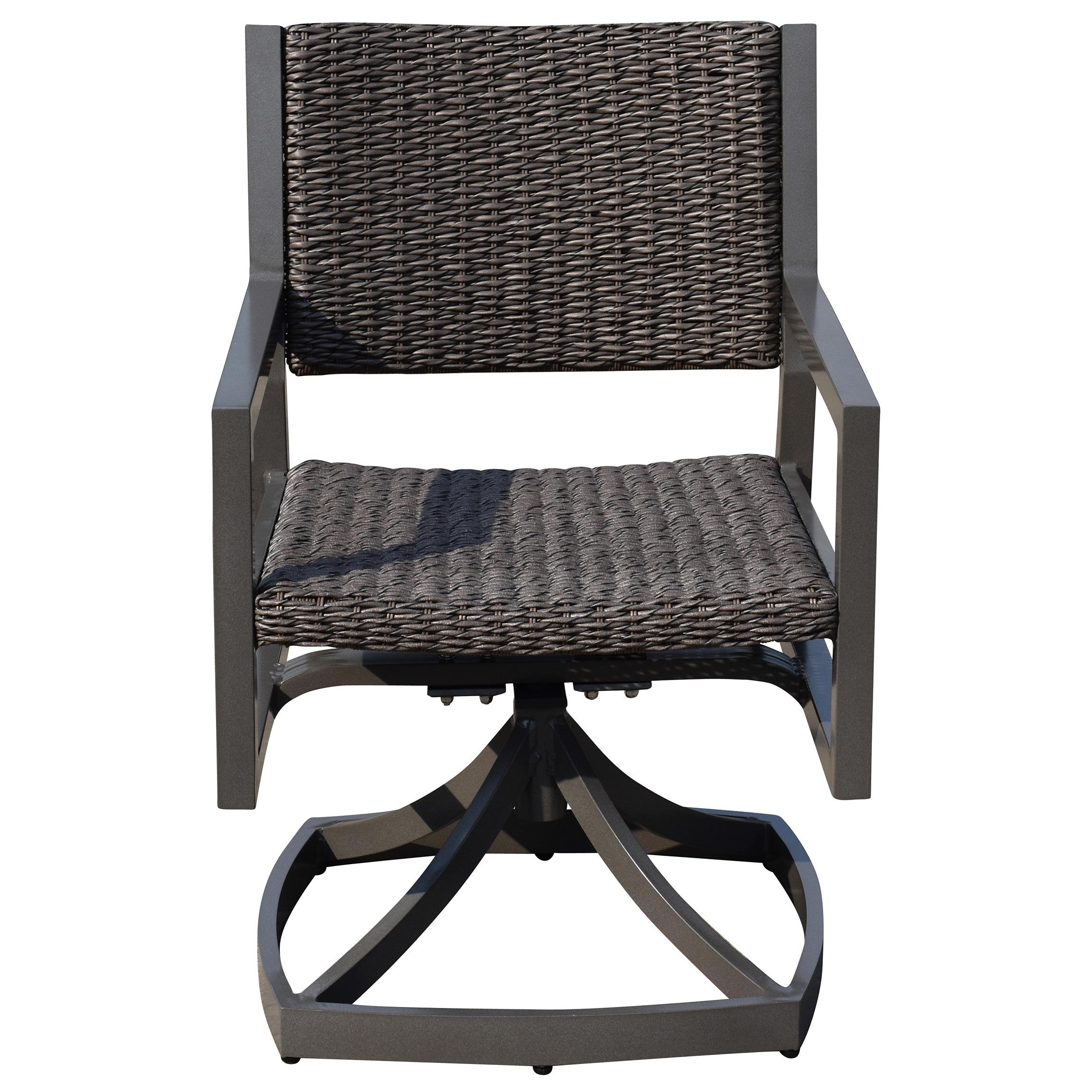 Outdoor Dining Armchair with Cushion (Set of 2)