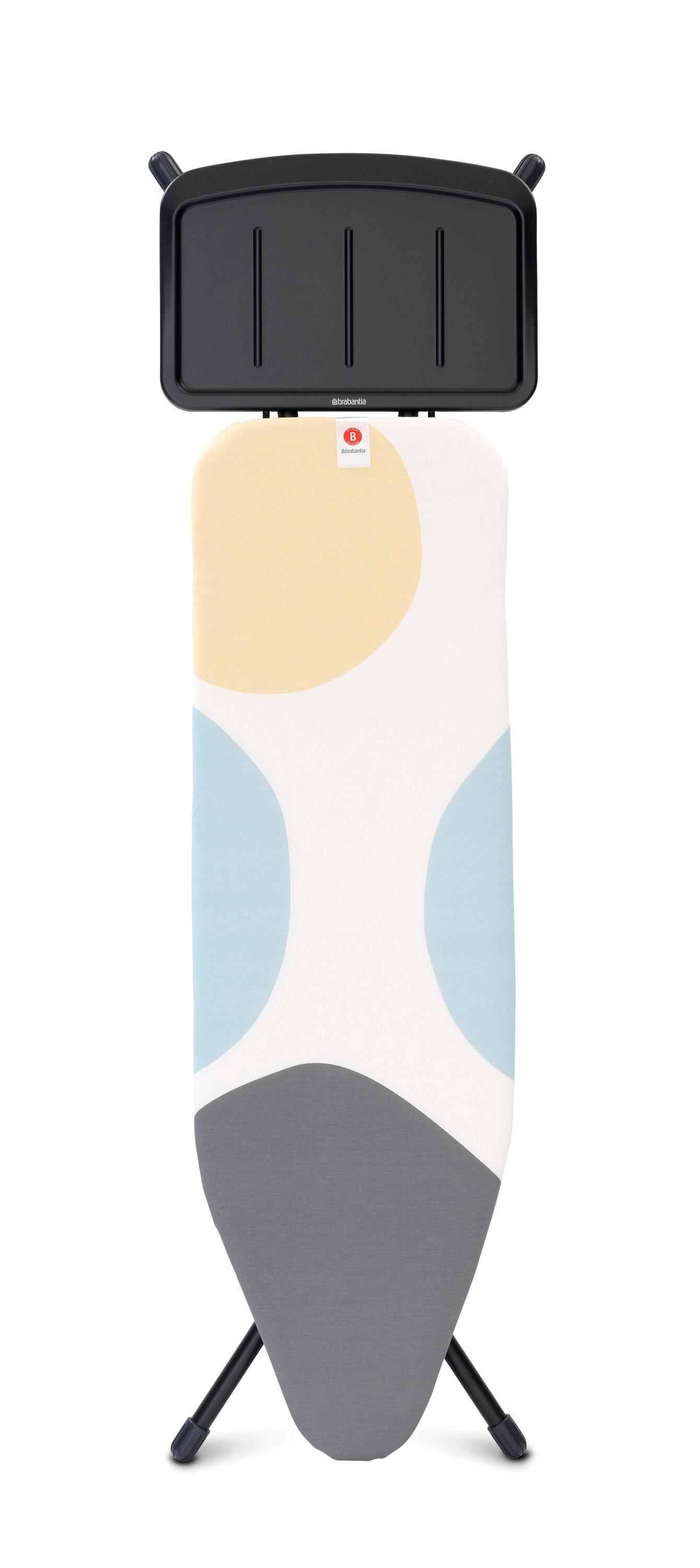 Brabantia Size B Medium Ironing Board with Solid Steam Unit Holder