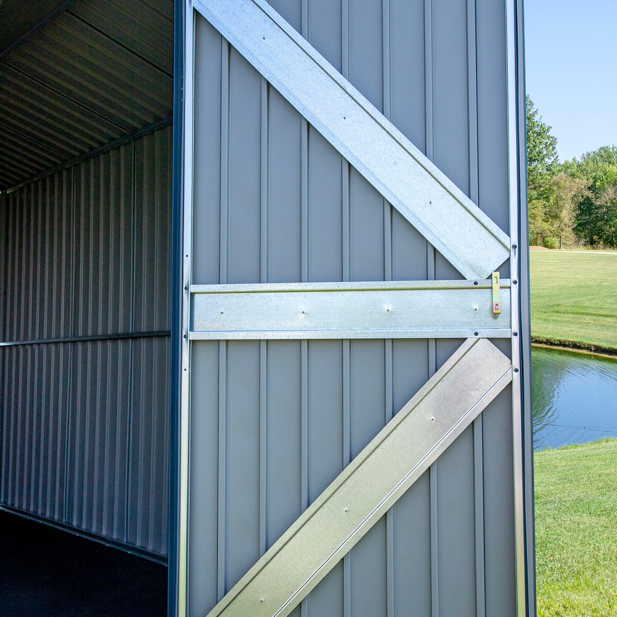 Arrow Arrow Elite 10 ft. W x 12 ft. D Galvanized Steel Storage Shed