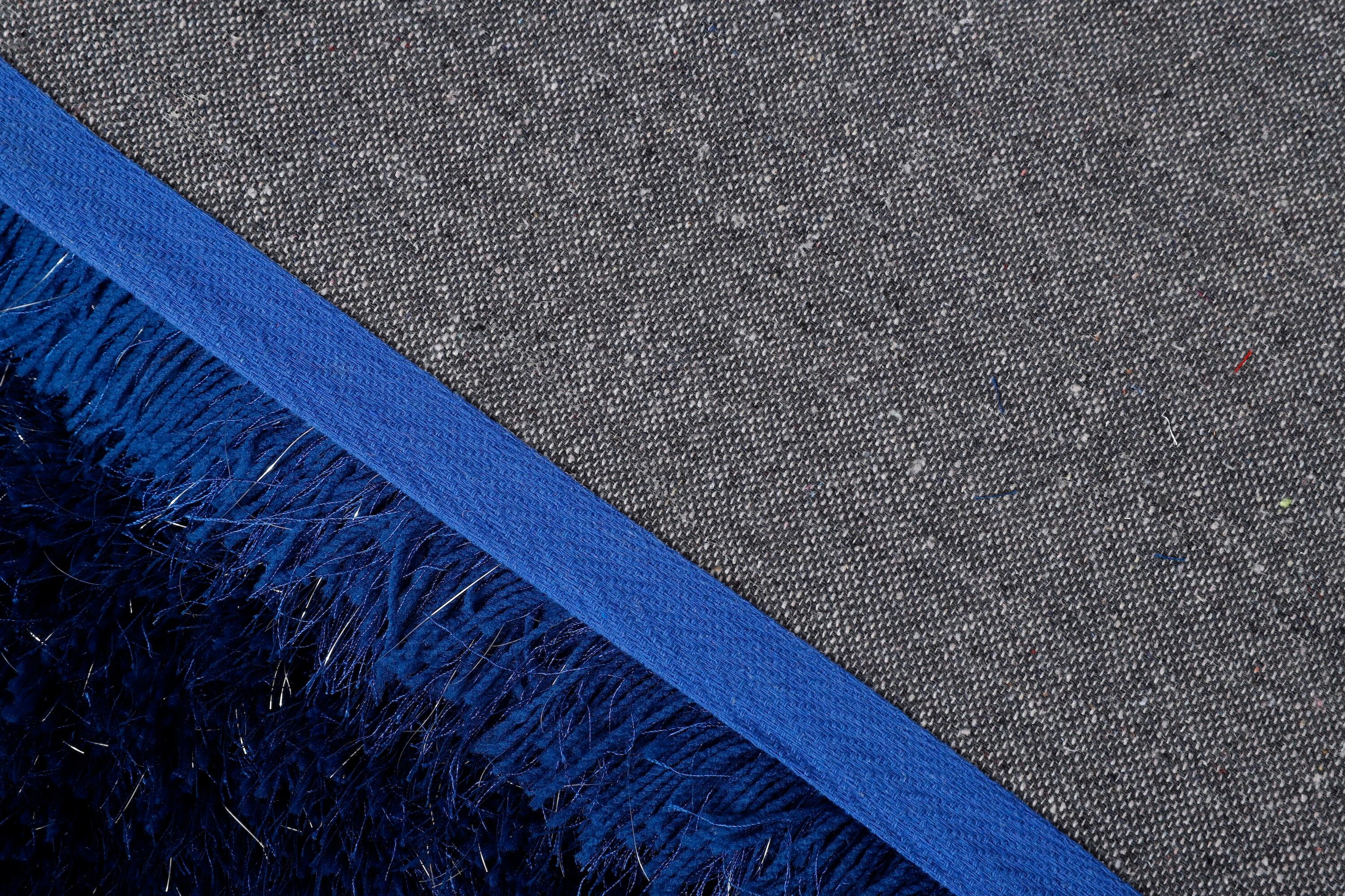 LOCHAS Ultra Soft Indoor Modern Area Rugs Fluffy Living Room Carpets for Children Bedroom Home Decor Nursery Rug 3x5 Feet, Navy