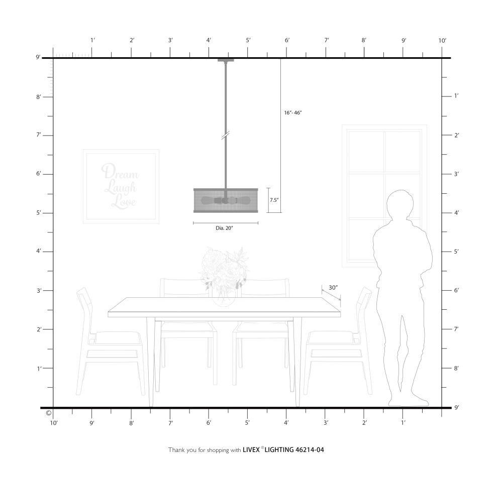 Lighting Lumens 4 - Light Classic / Traditional Chandelier