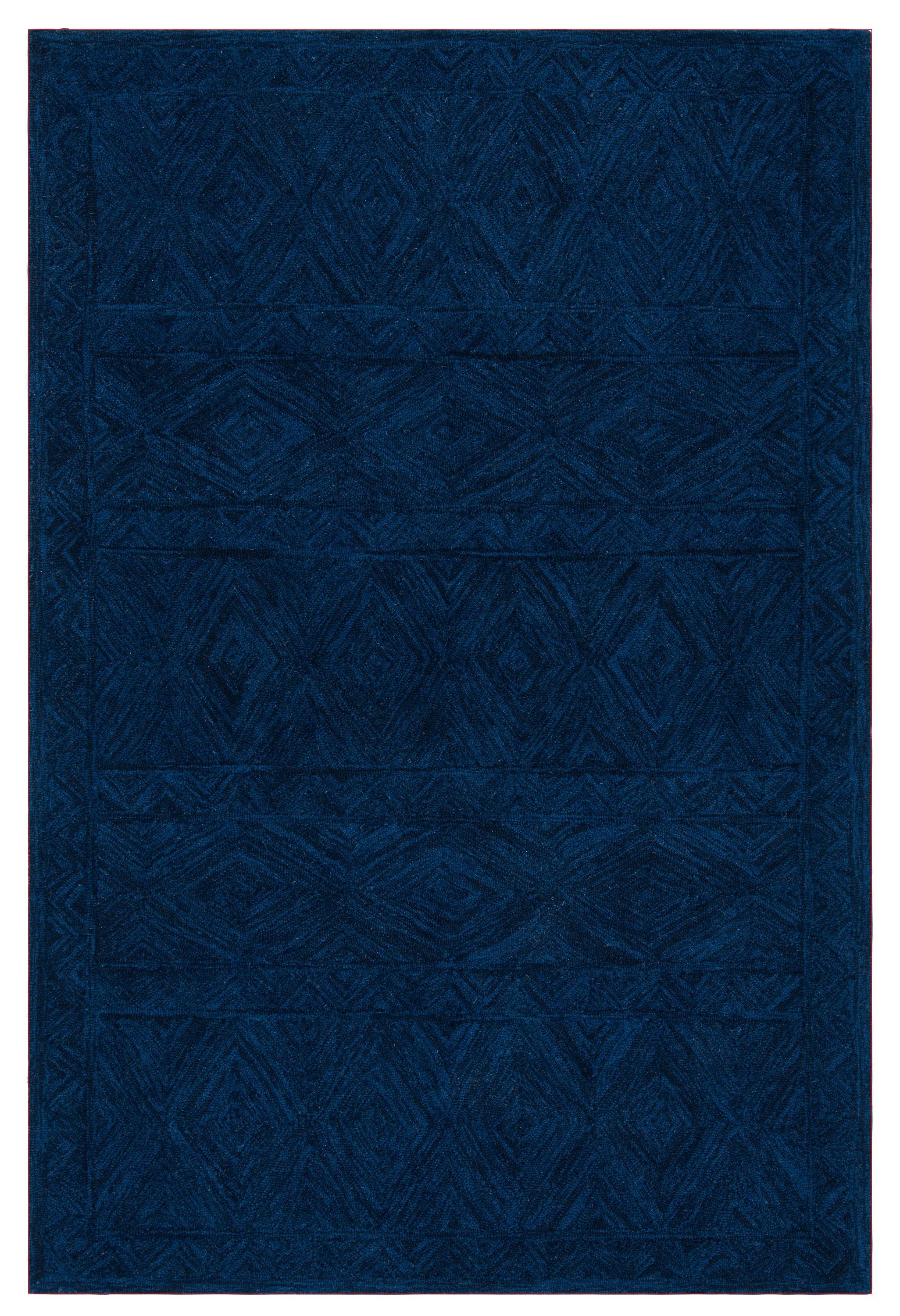 Metro MET125 Hand Tufted Area Rug - Blue - 3'x5' - Safavieh.