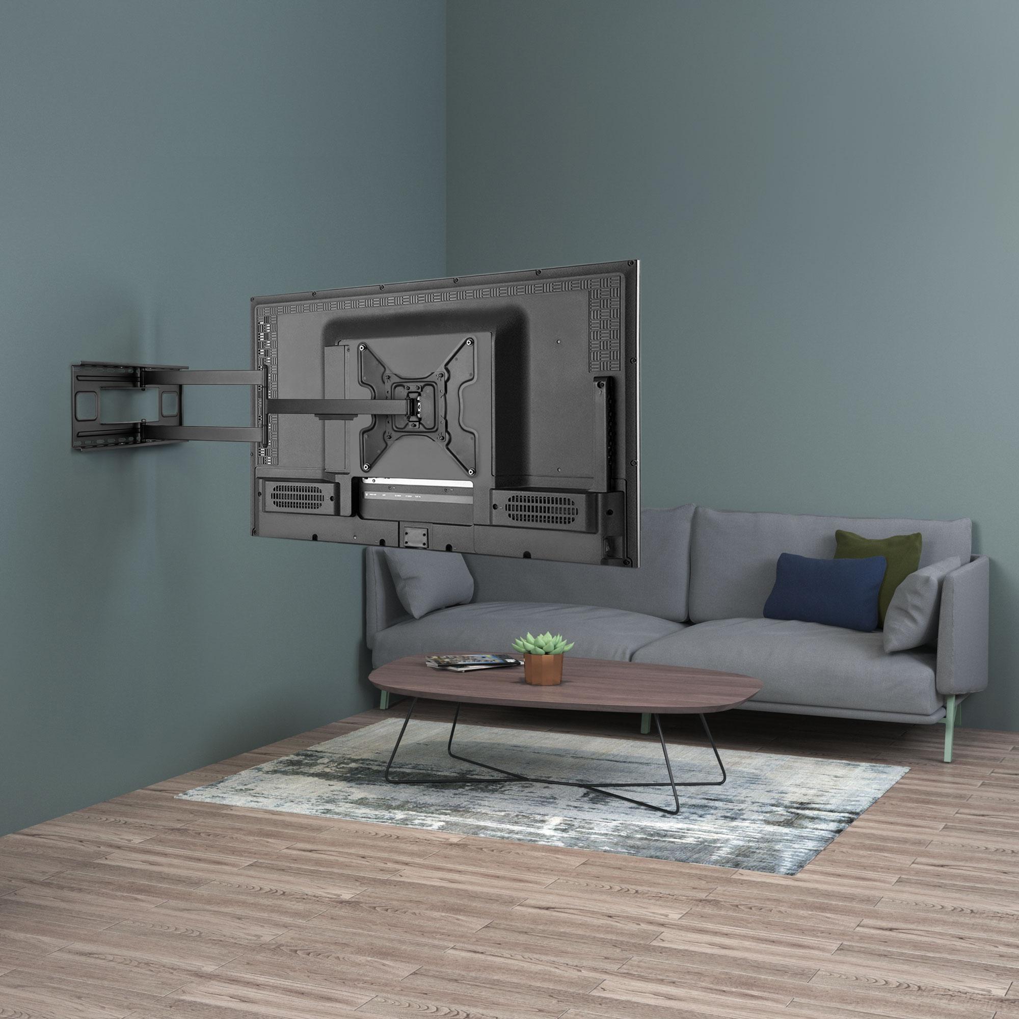 Mount-It Full Motion Extended Corner Long Arm TV Wall Mount |  40" Extra Long Reach Extension & Reviews | Wayfair