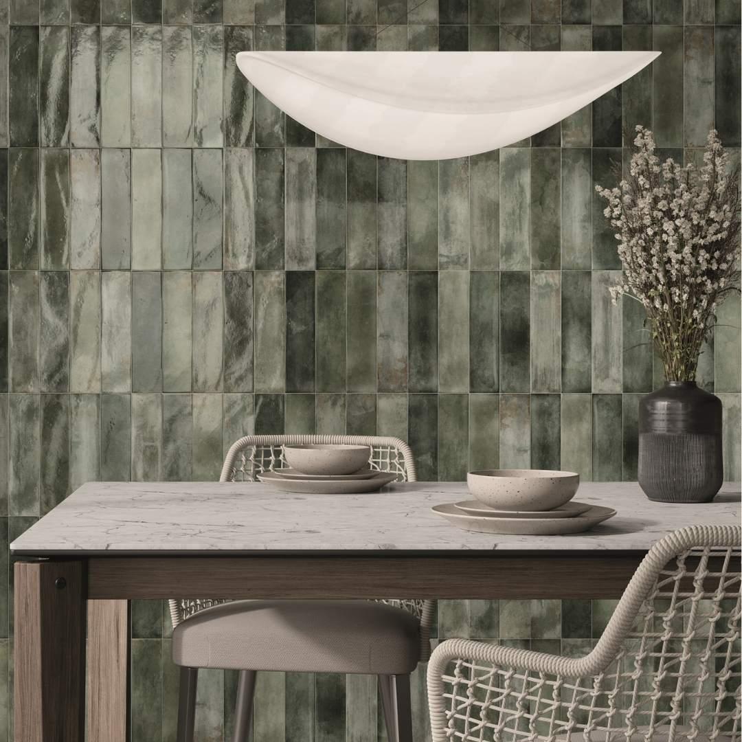 Avila 3" x 12" Ceramic Brick Look Subway Wall Tile