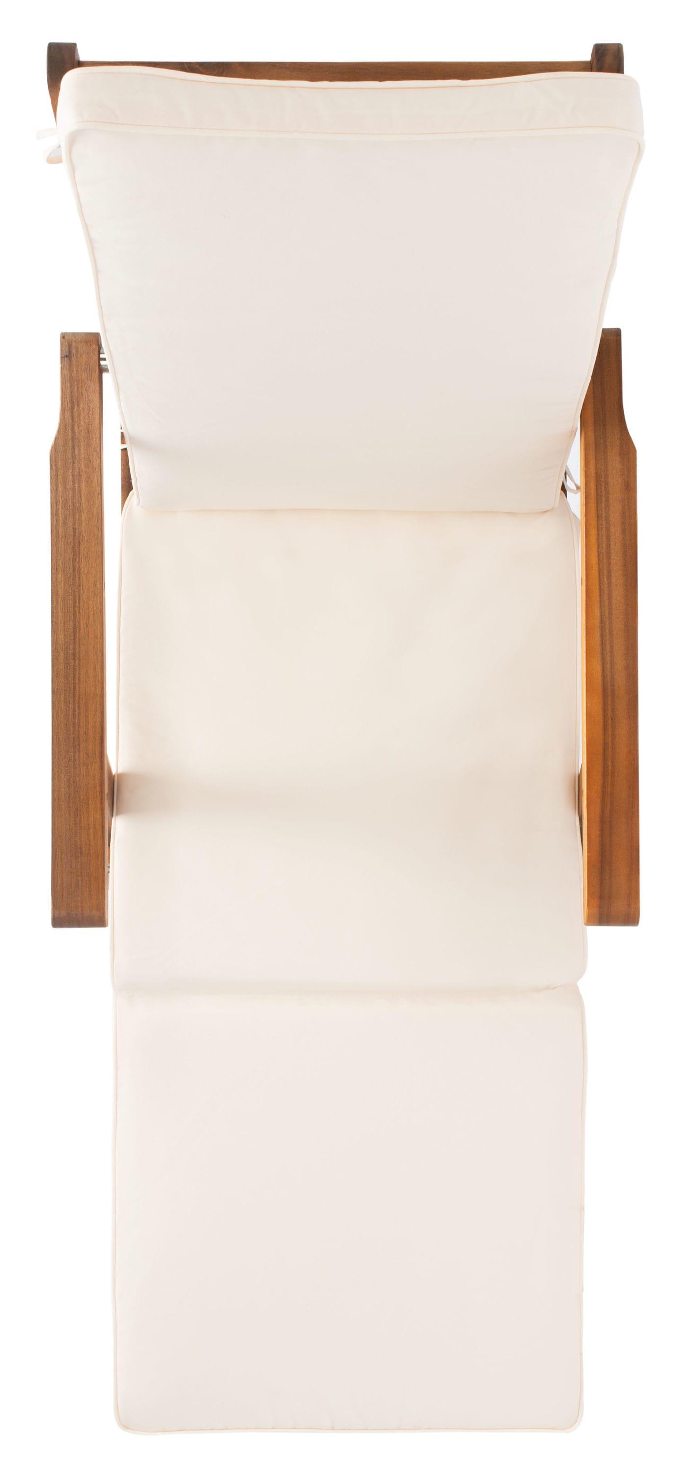 Palmdale Lounge Chair - Outdoor - PAT7015 - Natural/Beige -Safavieh