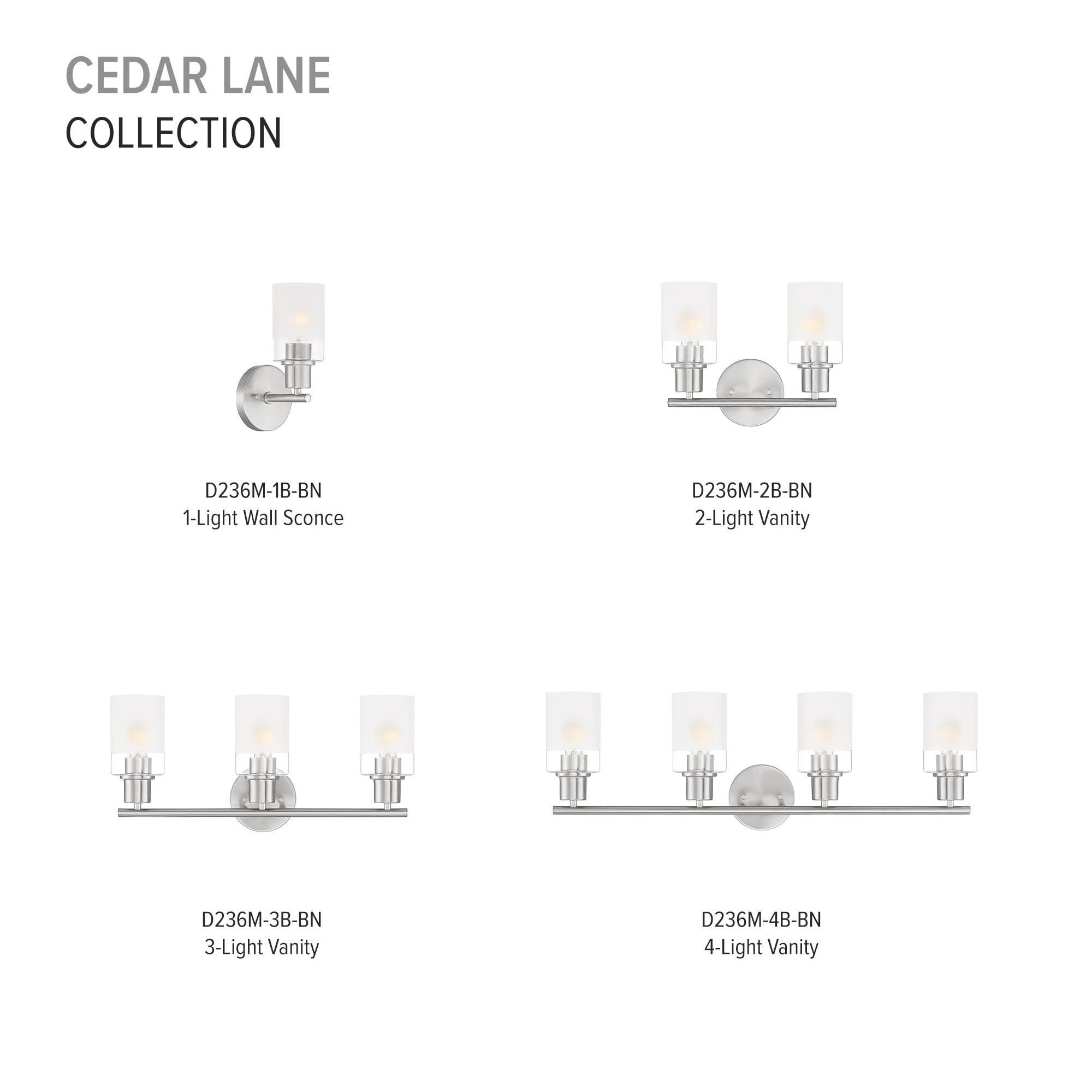 Designers Fountain Cedar Lane 5 Light Matte Black Chandelier, D236M-5CH-MB