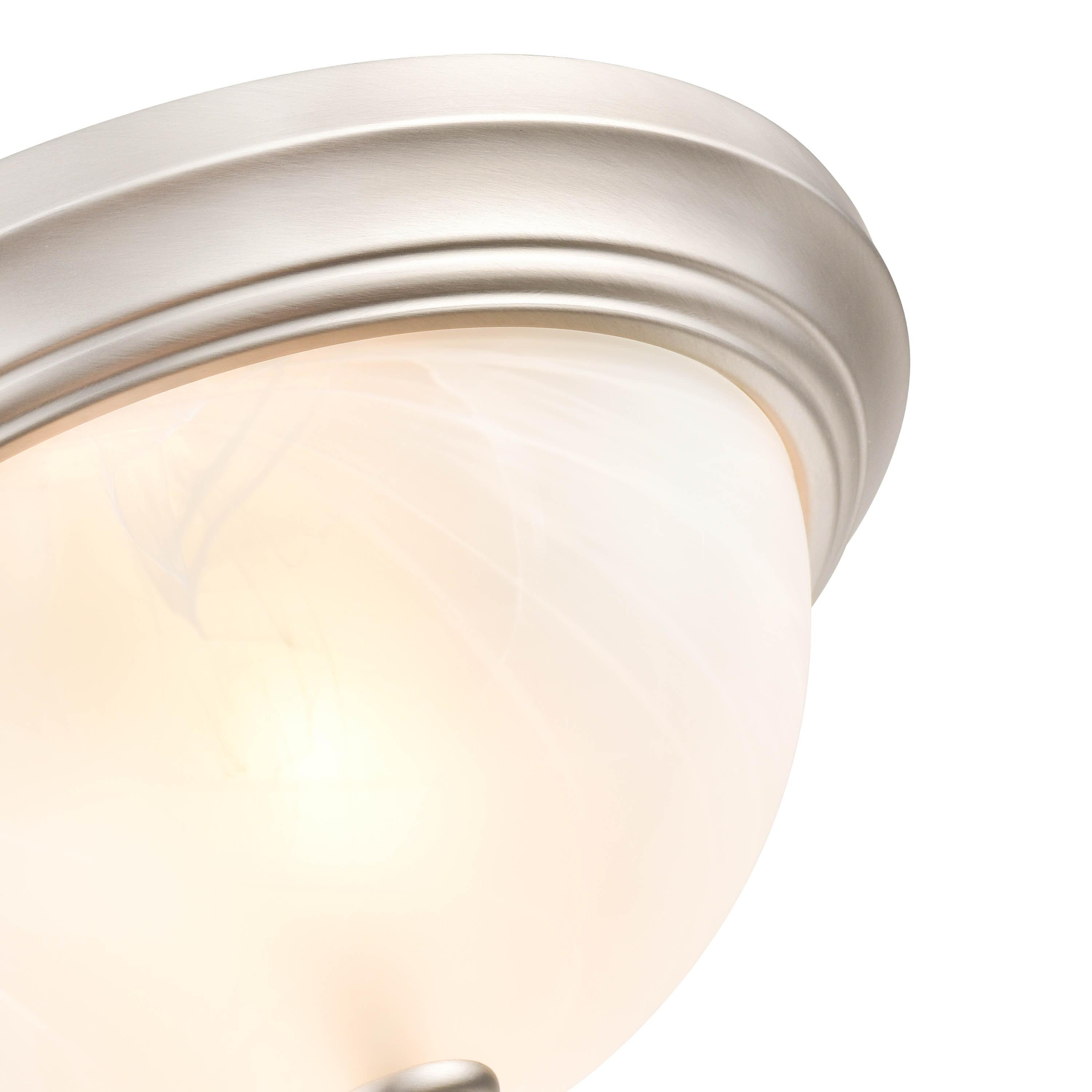 Winston Porter Andreyah Glass Flush Mount