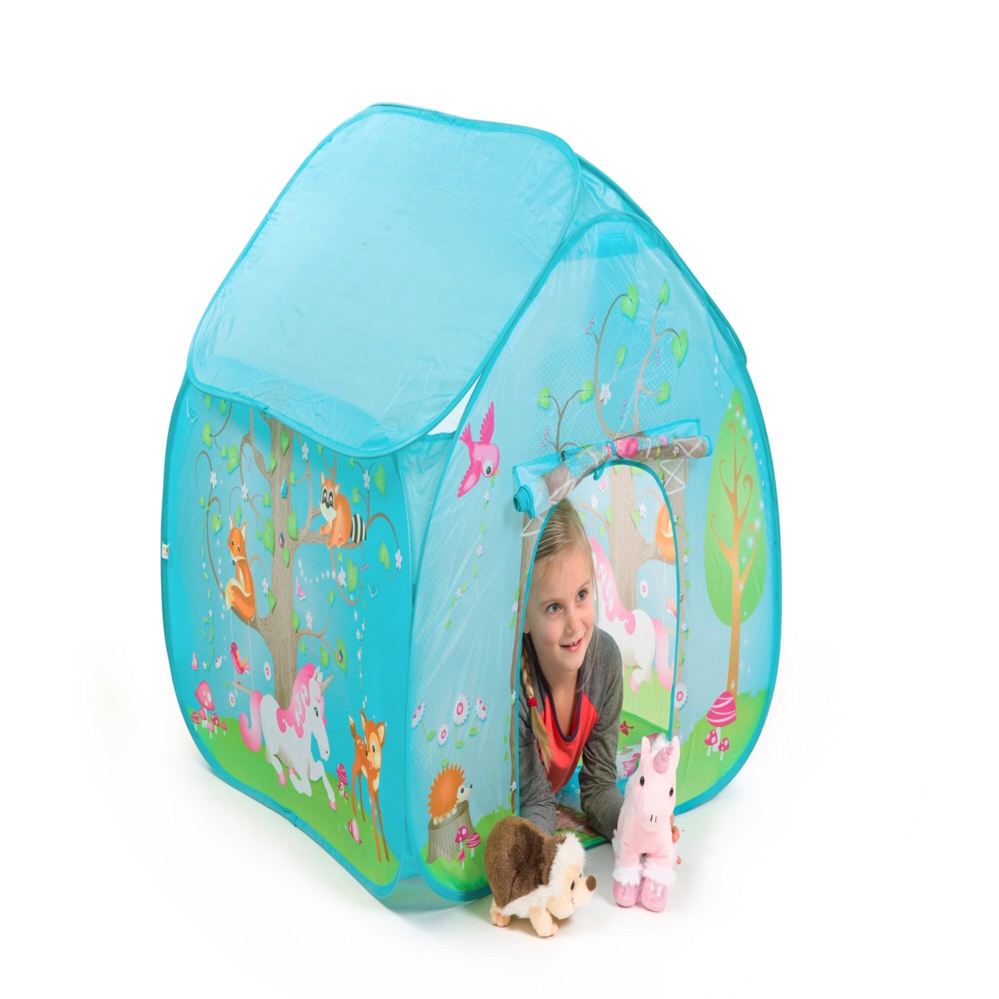 Fun2Give 35.5'' W x 35.5'' D Indoor / Outdoor Polyester Pop-Up Play Tent
