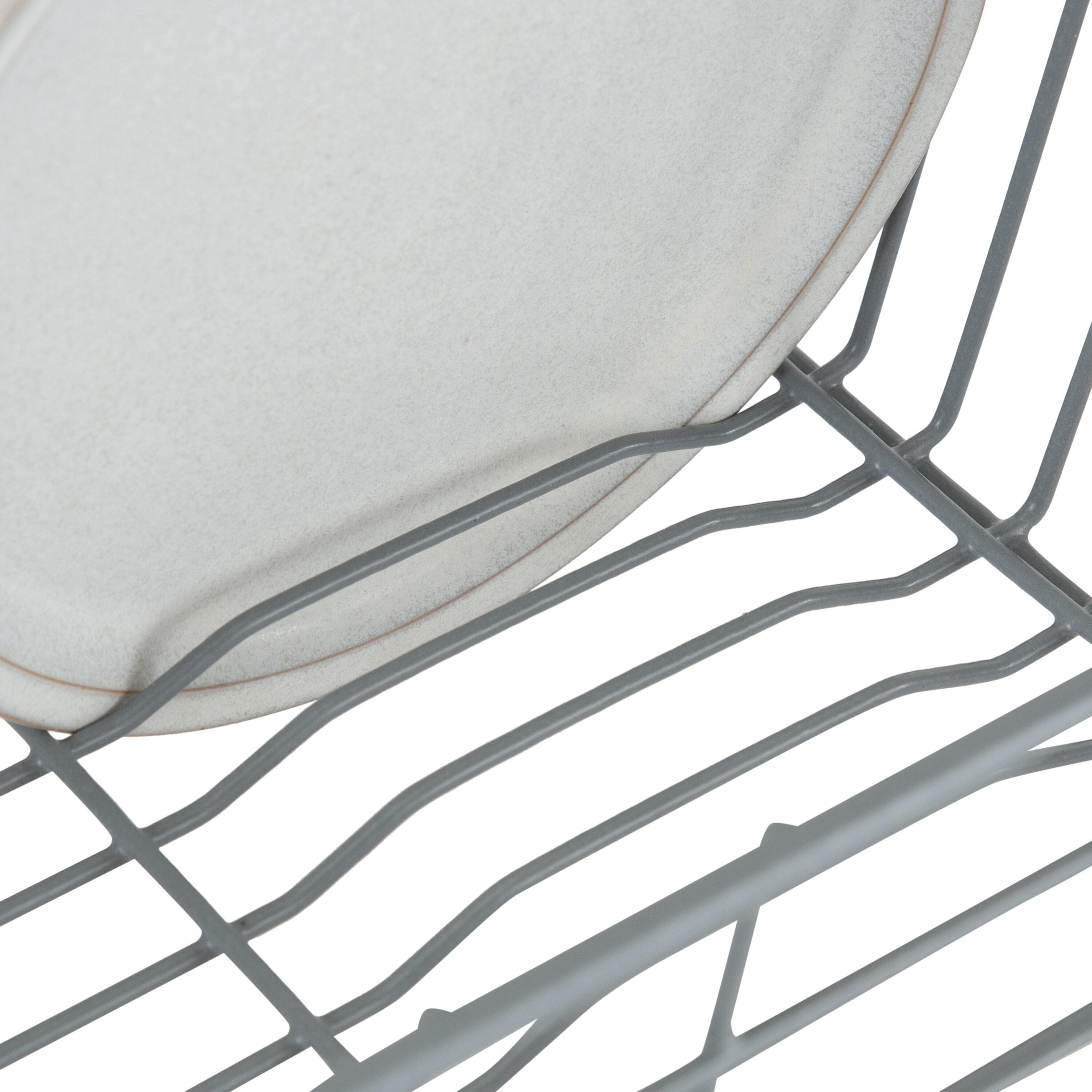 Kitchen Details Over the Sink Dish Rack, 19.92" x 7.99" x 5.12", Grey