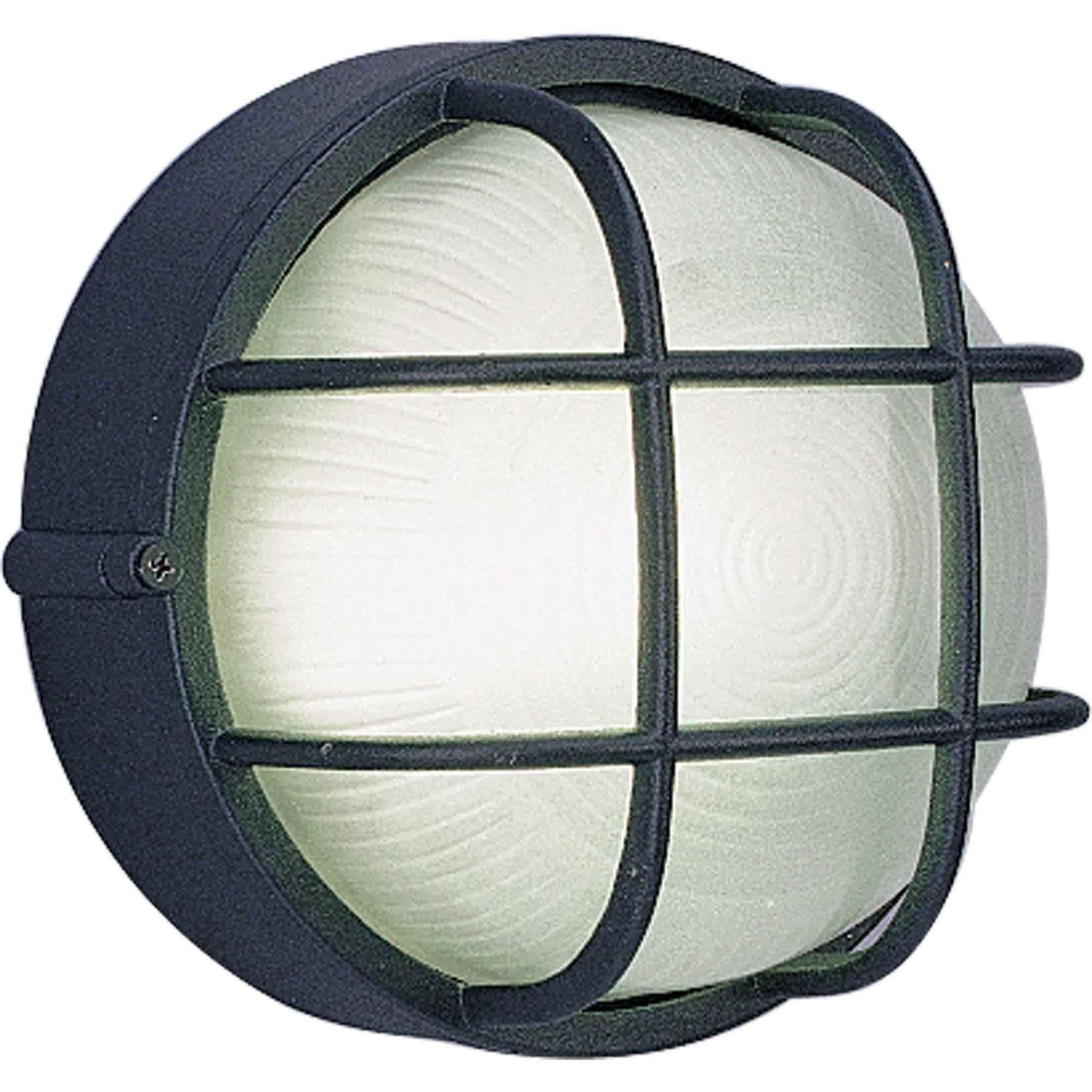 Volume Lighting V8790 Nautical Outdoor 1 Light 7.5" Height Outdoor Wall Sconce - Black