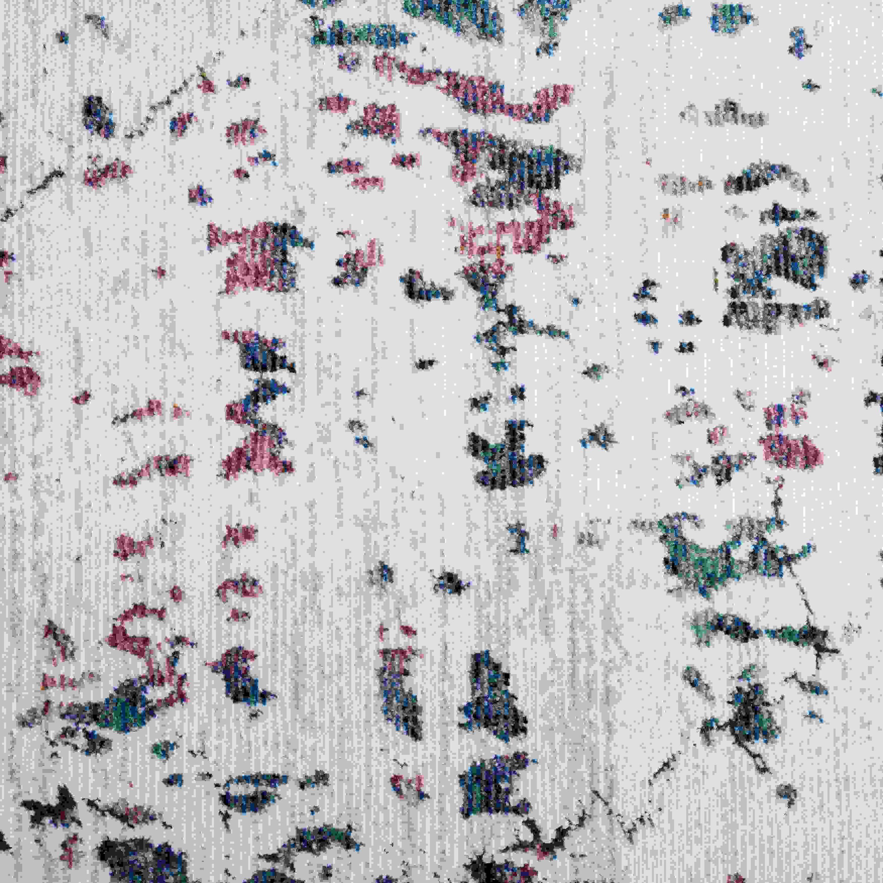 Ox Bay Pulse 5' x 7'6" Ivory/Beige Abstract Performance Indoor Area Rug