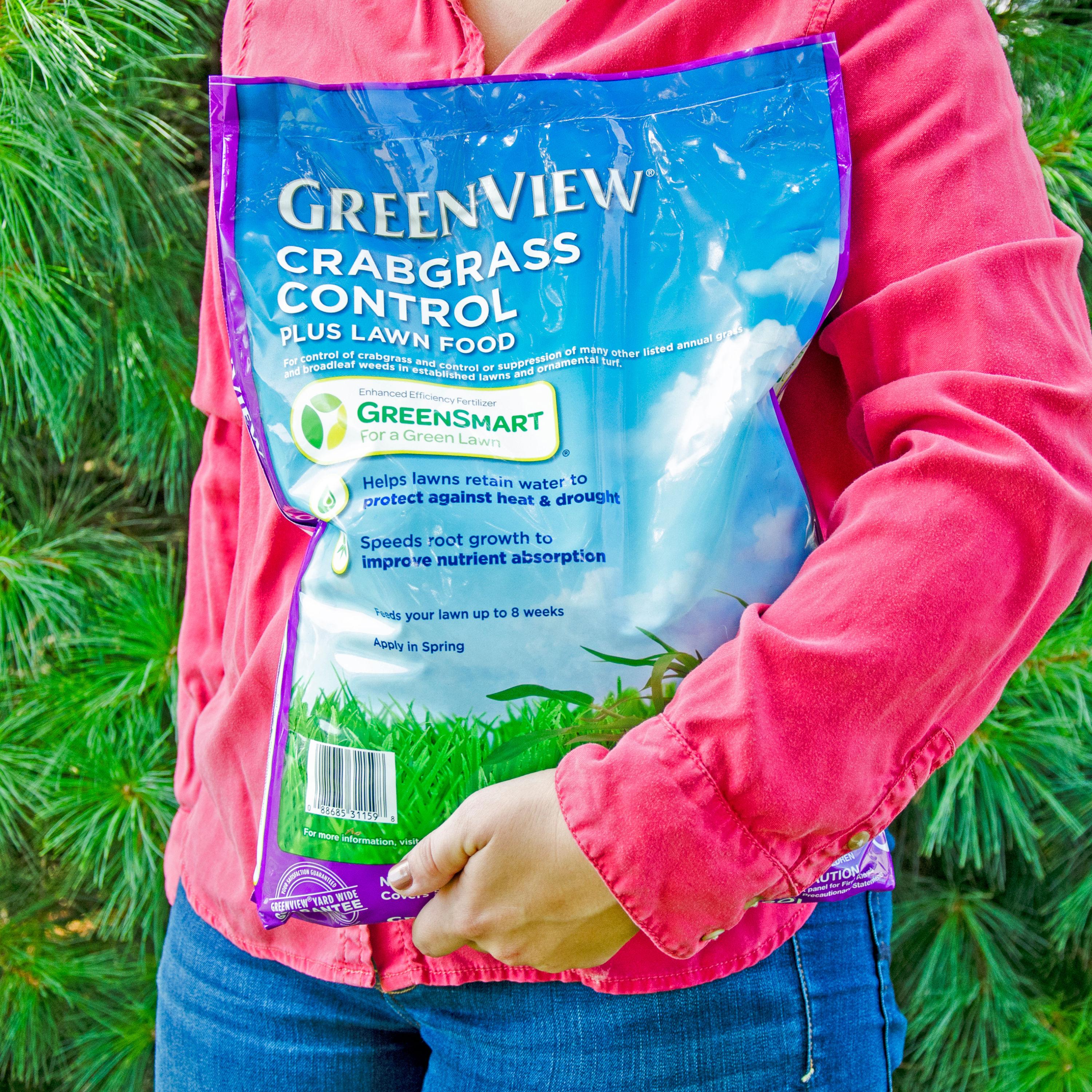 GreenView Crabgrass Control Plus Lawn Food - 13.5 lb. - Covers 5,000 Sq. ft.