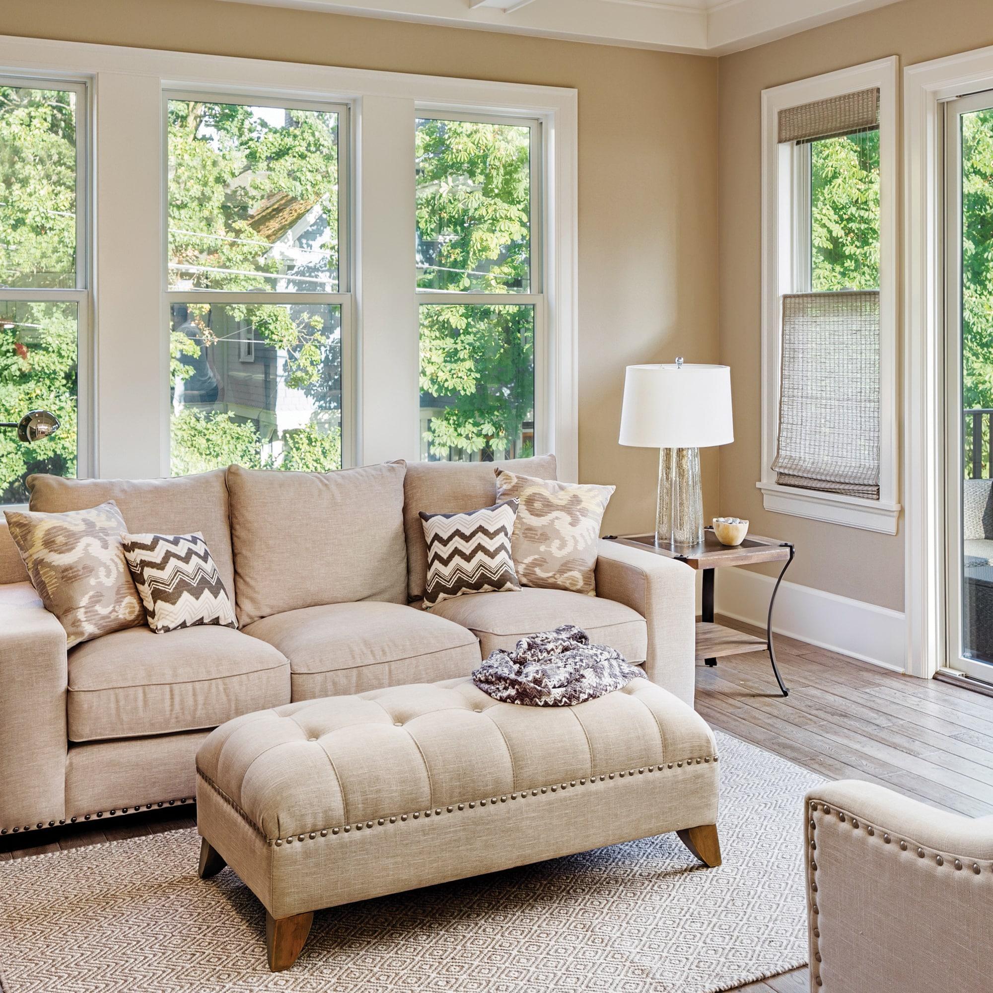 Prime-Line Sash Lock, Deep Offset Latch, 9/32 in. Projection, Fits Single and Double Hung Metal Windows, Diecast, White-Painted (Single Pack)