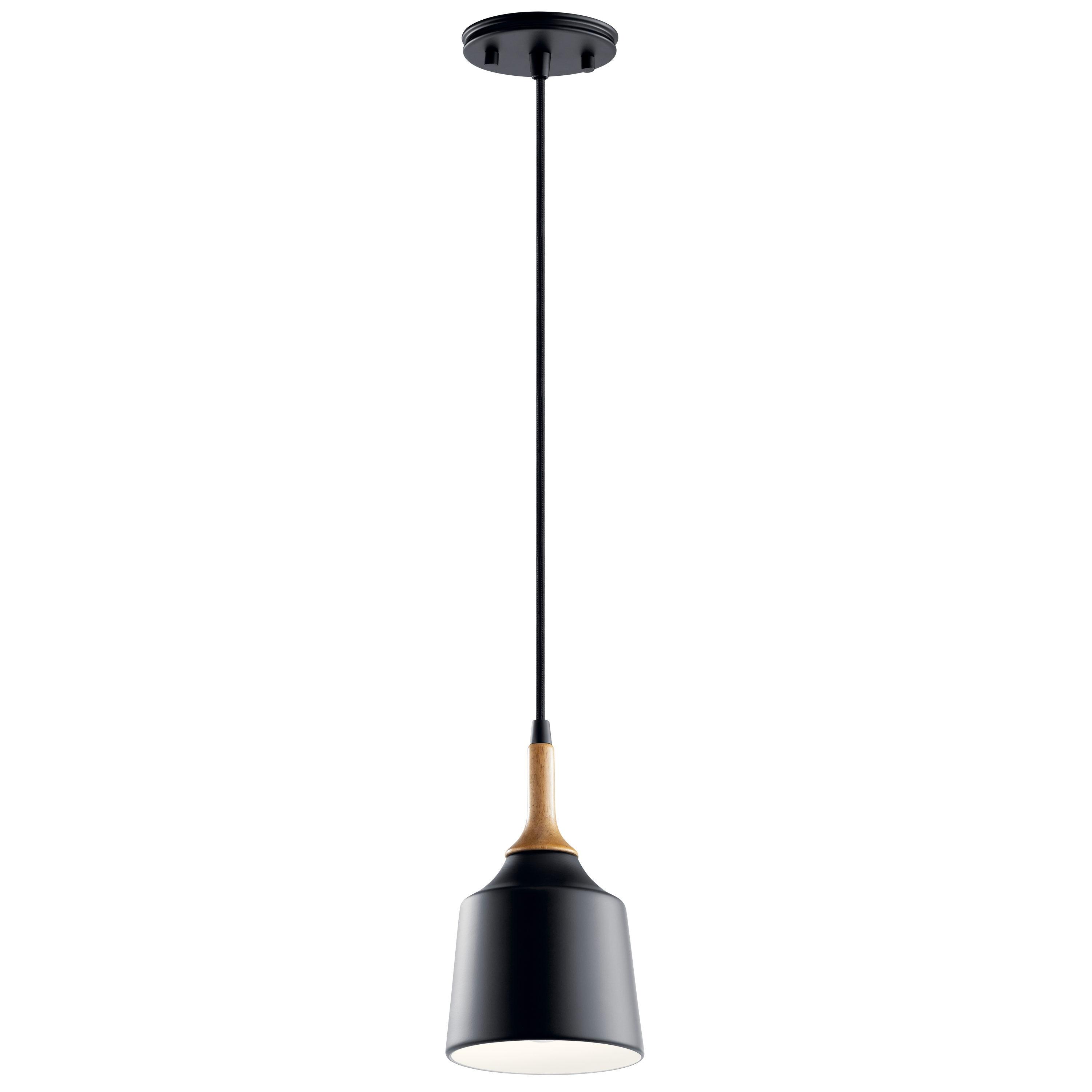 Kichler Lighting Danika 1 - Light Pendant in  Black