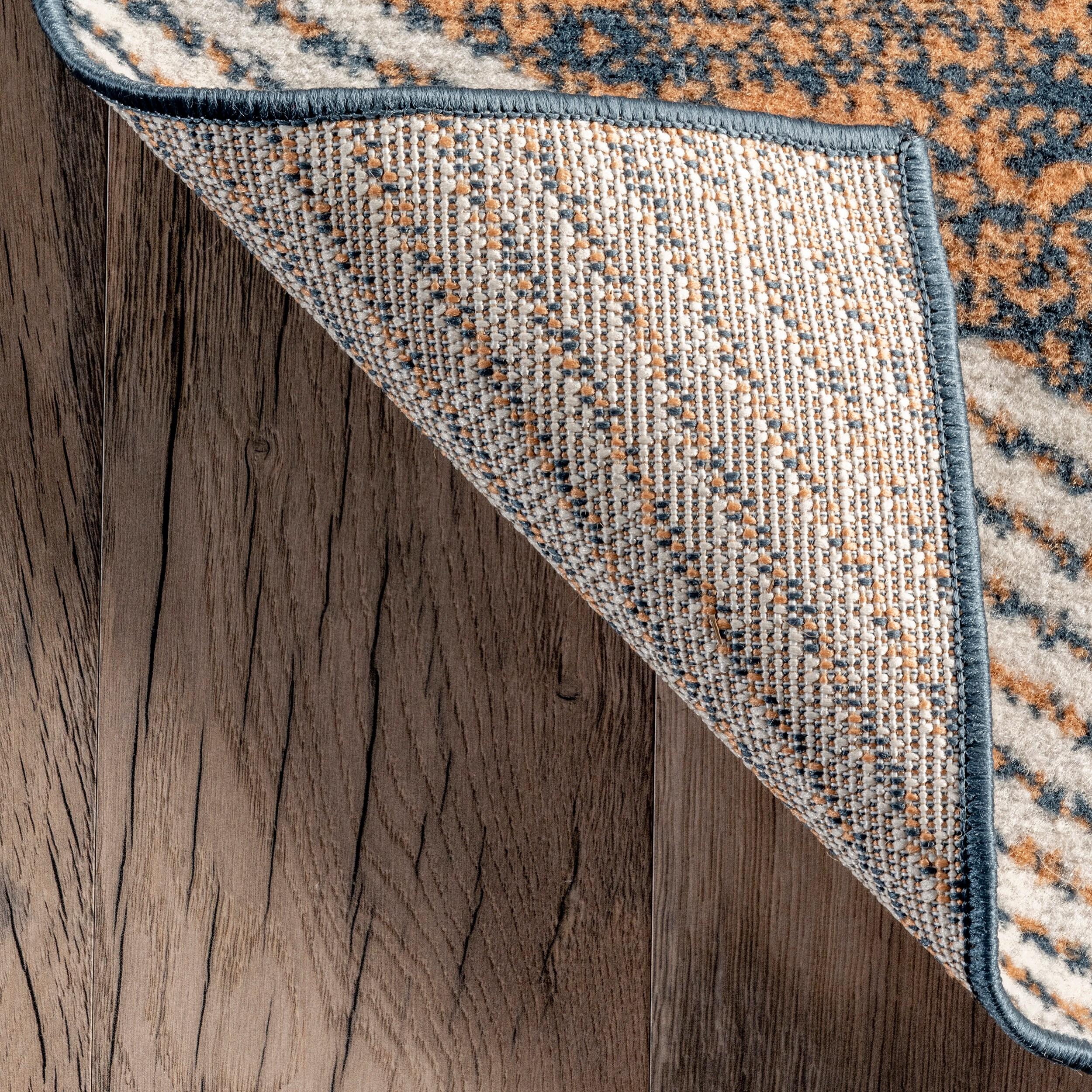 nuLOOM Leanna Modern Abstract Geometric Area Rug, 4' x 6', Beige