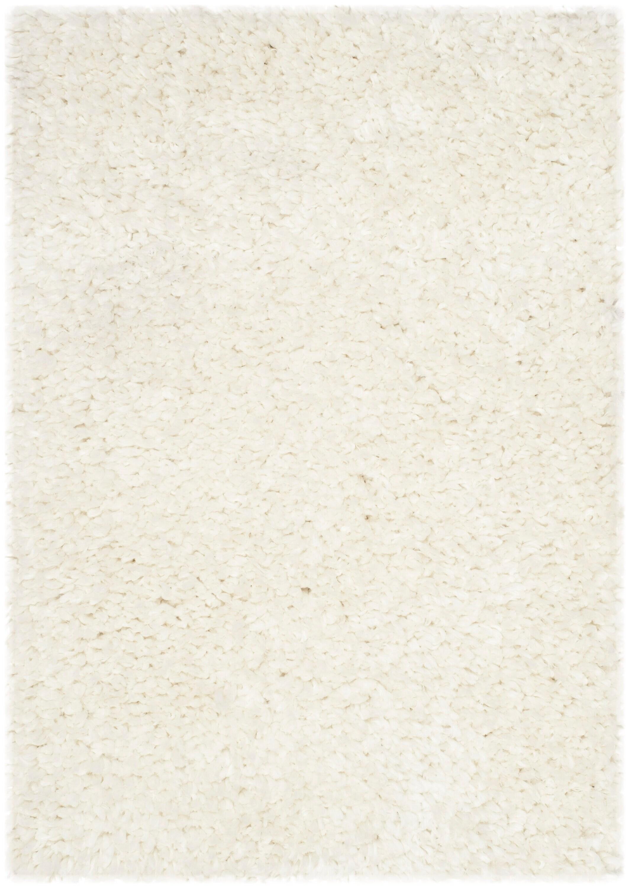 Shag SG267 Hand Tufted Accent Rug - Ivory - 2'x3' - Safavieh.