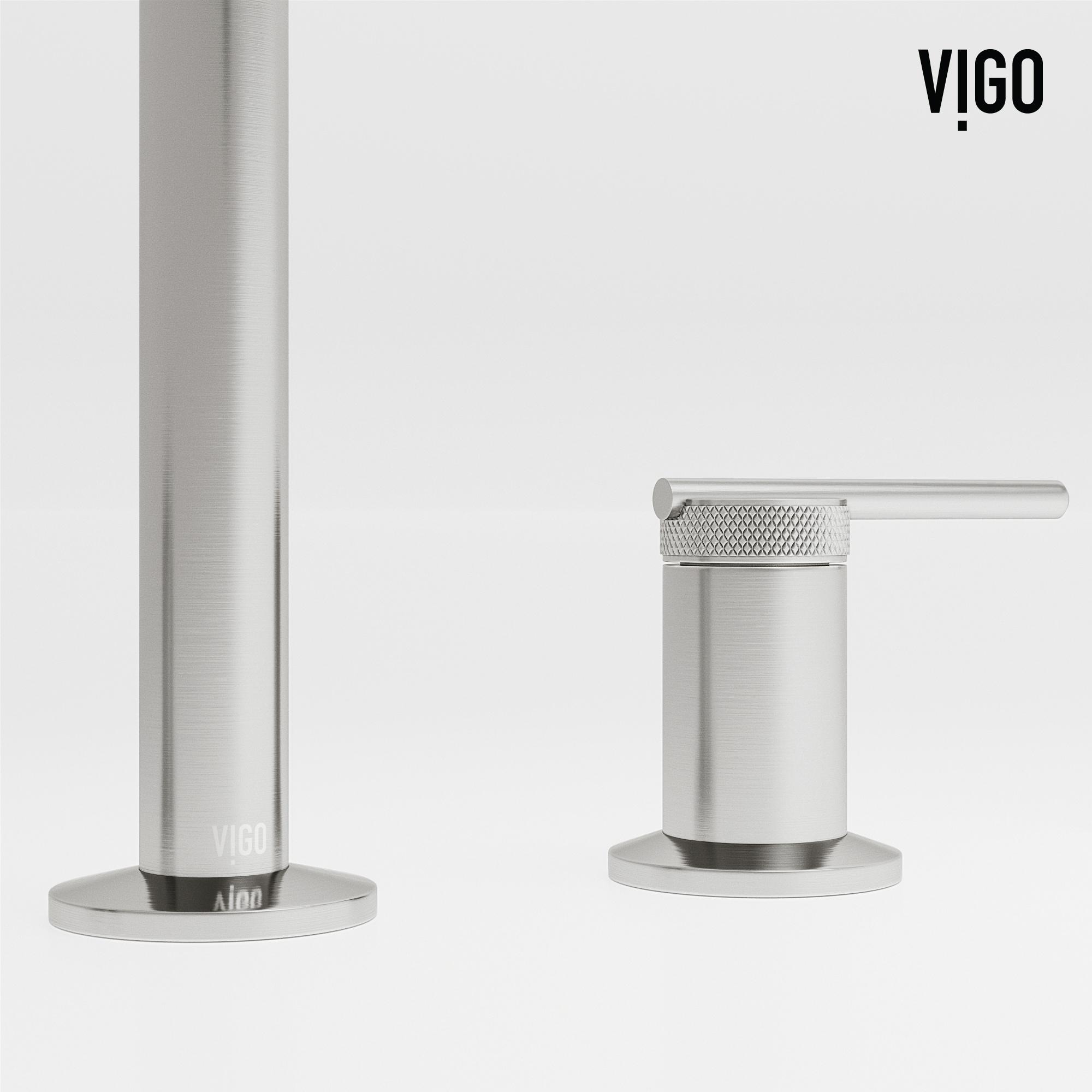 Sterling 7" H Two Handle Widespread Bathroom Faucet