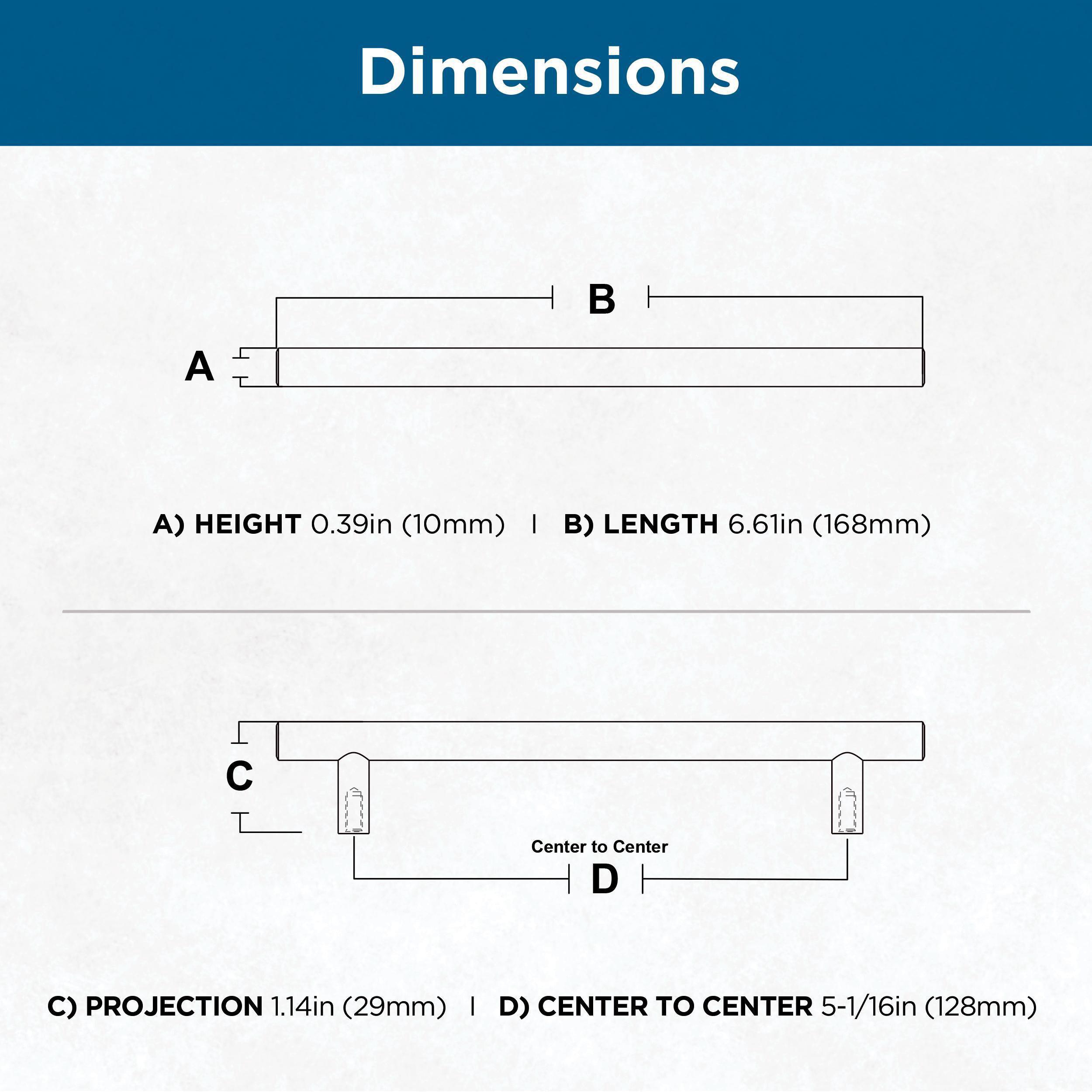 Franklin Brass Simple Round Bar Cabinet Drawer Pull (Set of 30)
