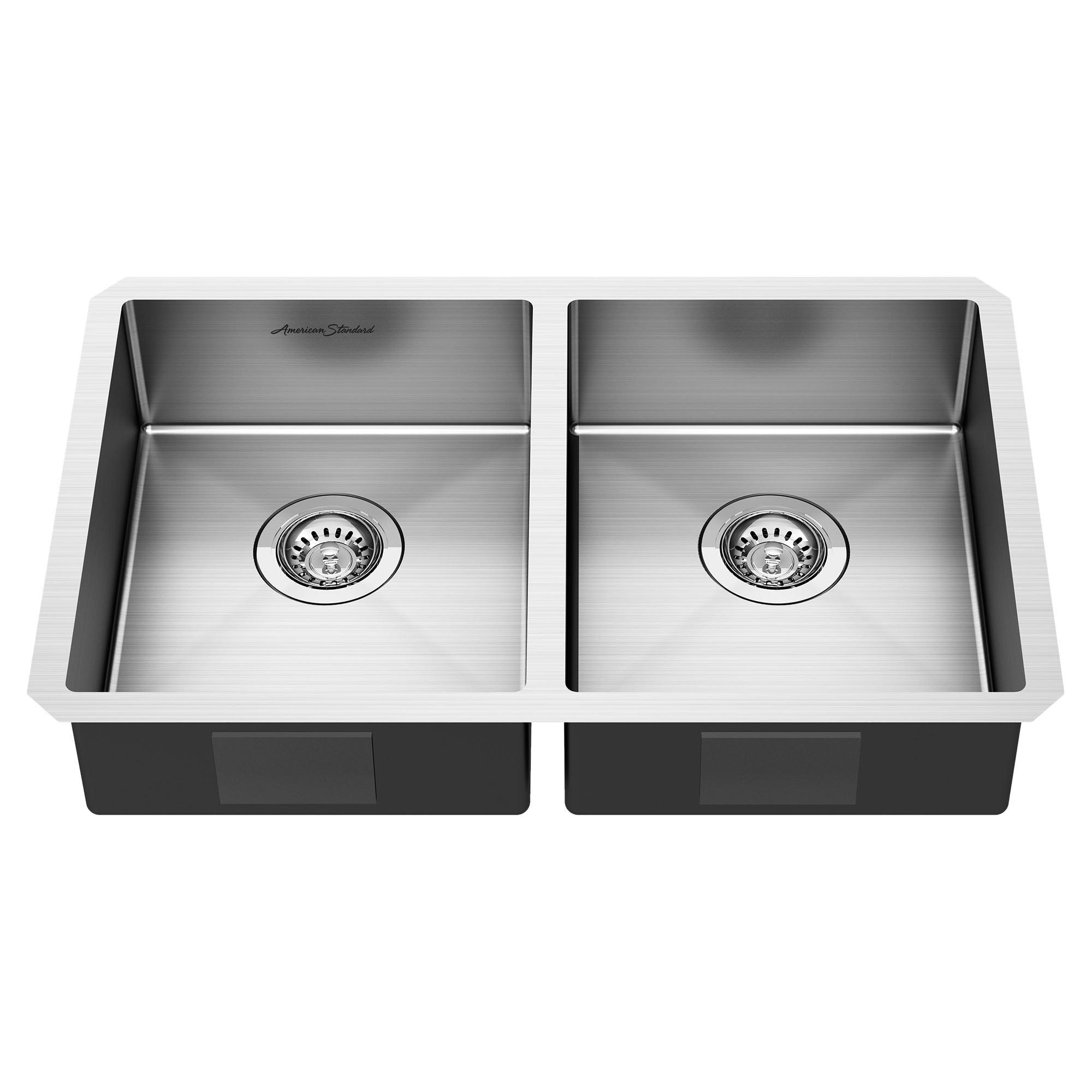 Pekoe 29'' L Undermount Double Bowl Stainless Steel Kitchen Sink