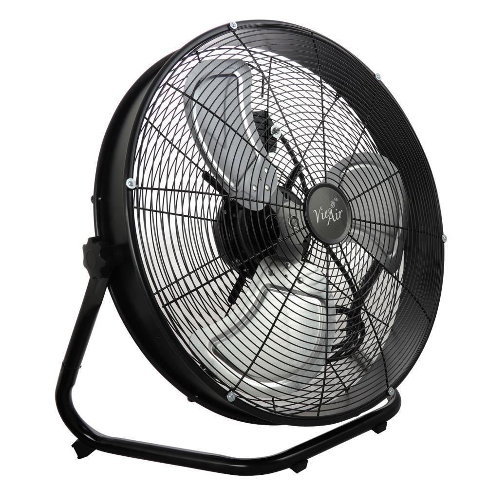 Vie Air 20" 3 Speed Motor Metal Floor Drum Fan | Wayfair