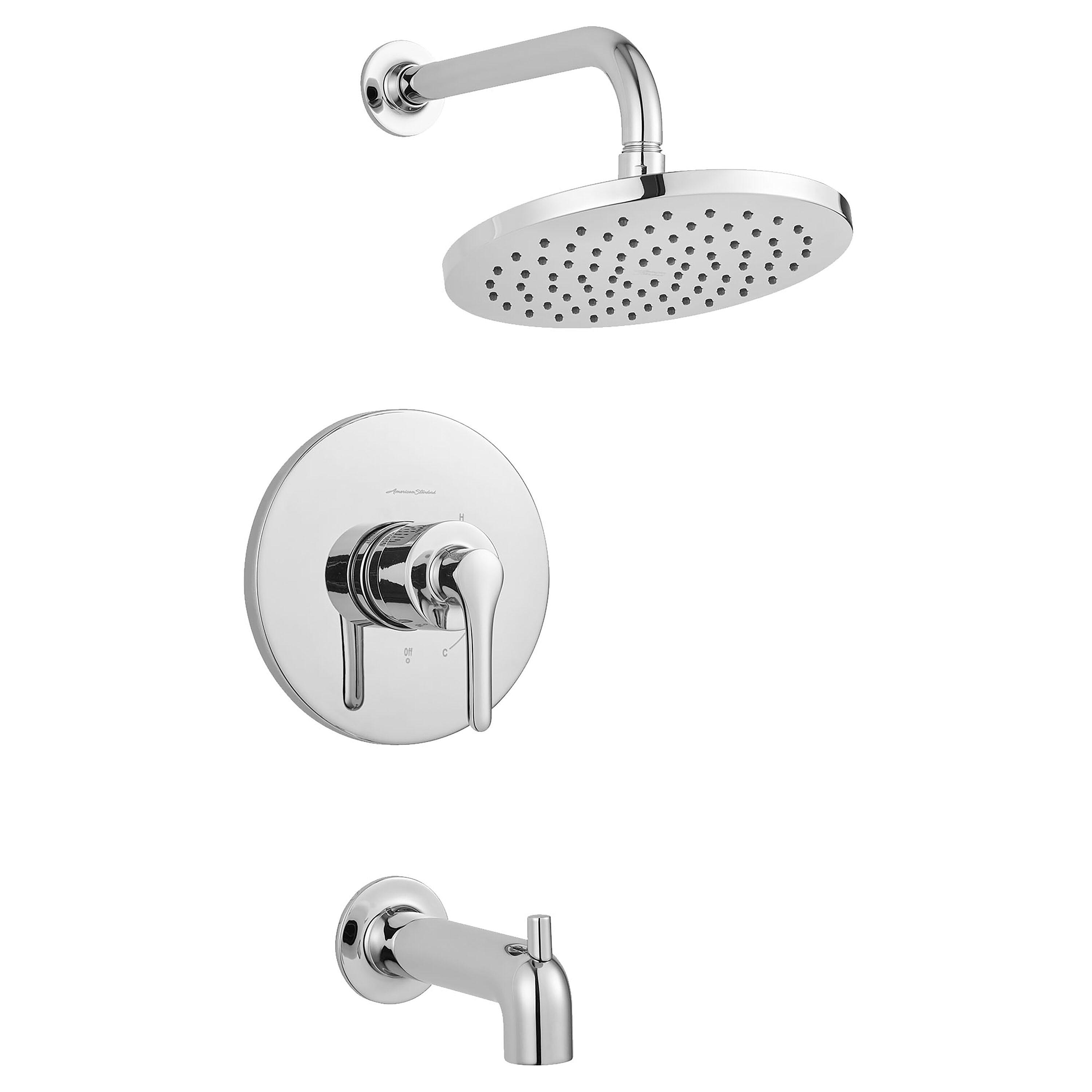 Studio S Thermostatic Tub and Shower Faucet