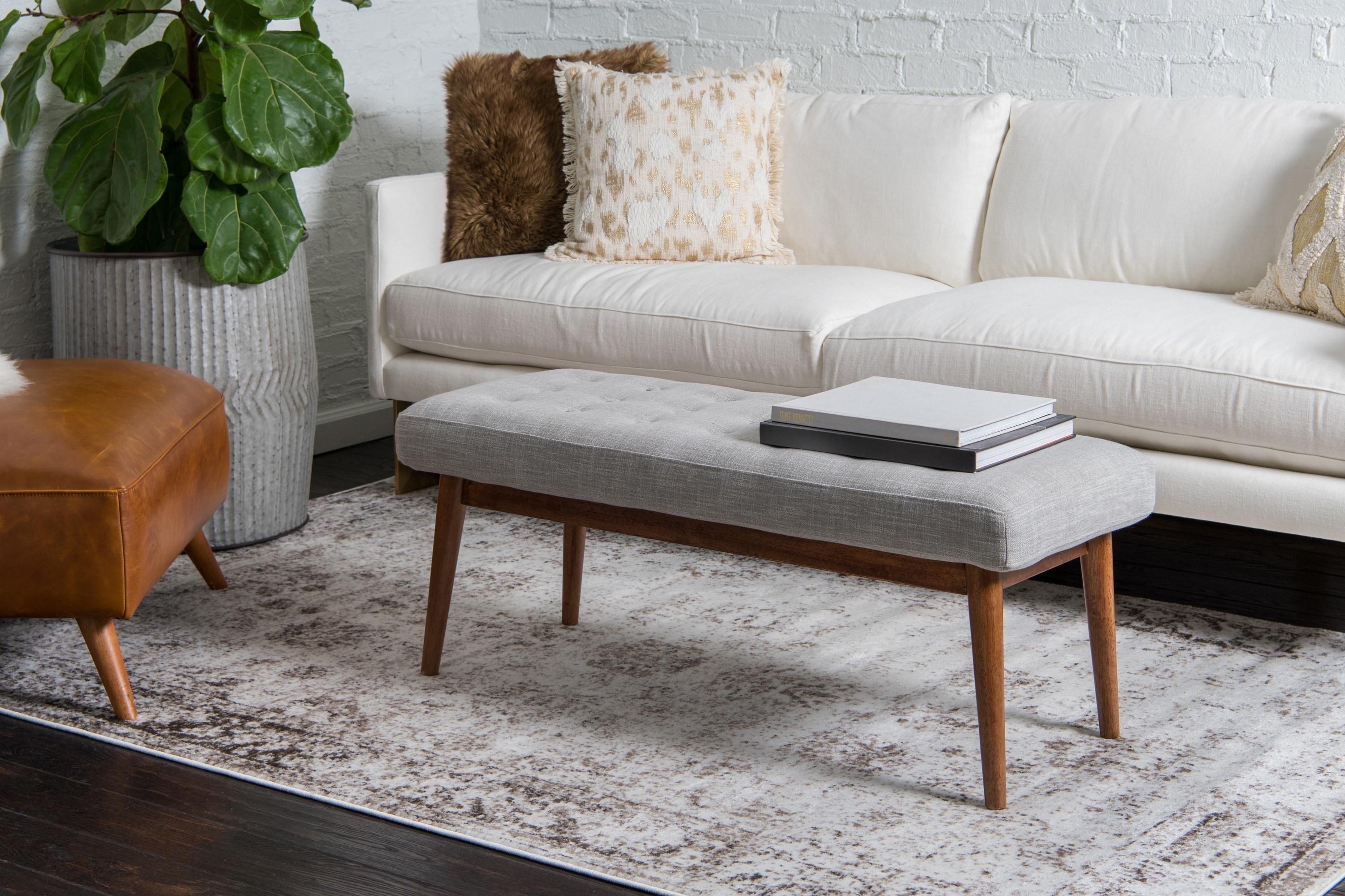 Unique Loom 5' 1 x 8' 0 Rectangle Sofia Beige Area Rug