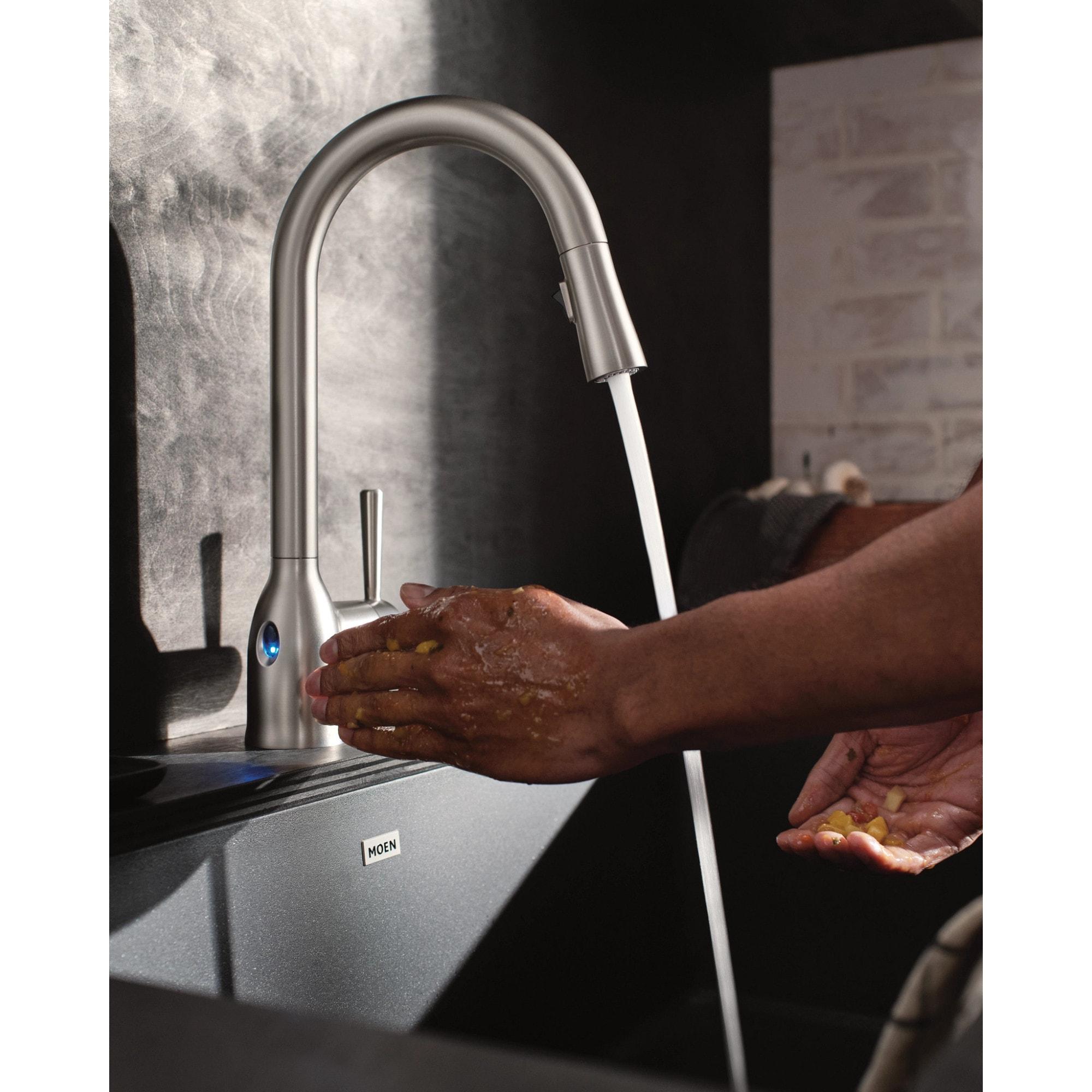 Adler Stainless Steel Touchless Pull-Down Kitchen Faucet